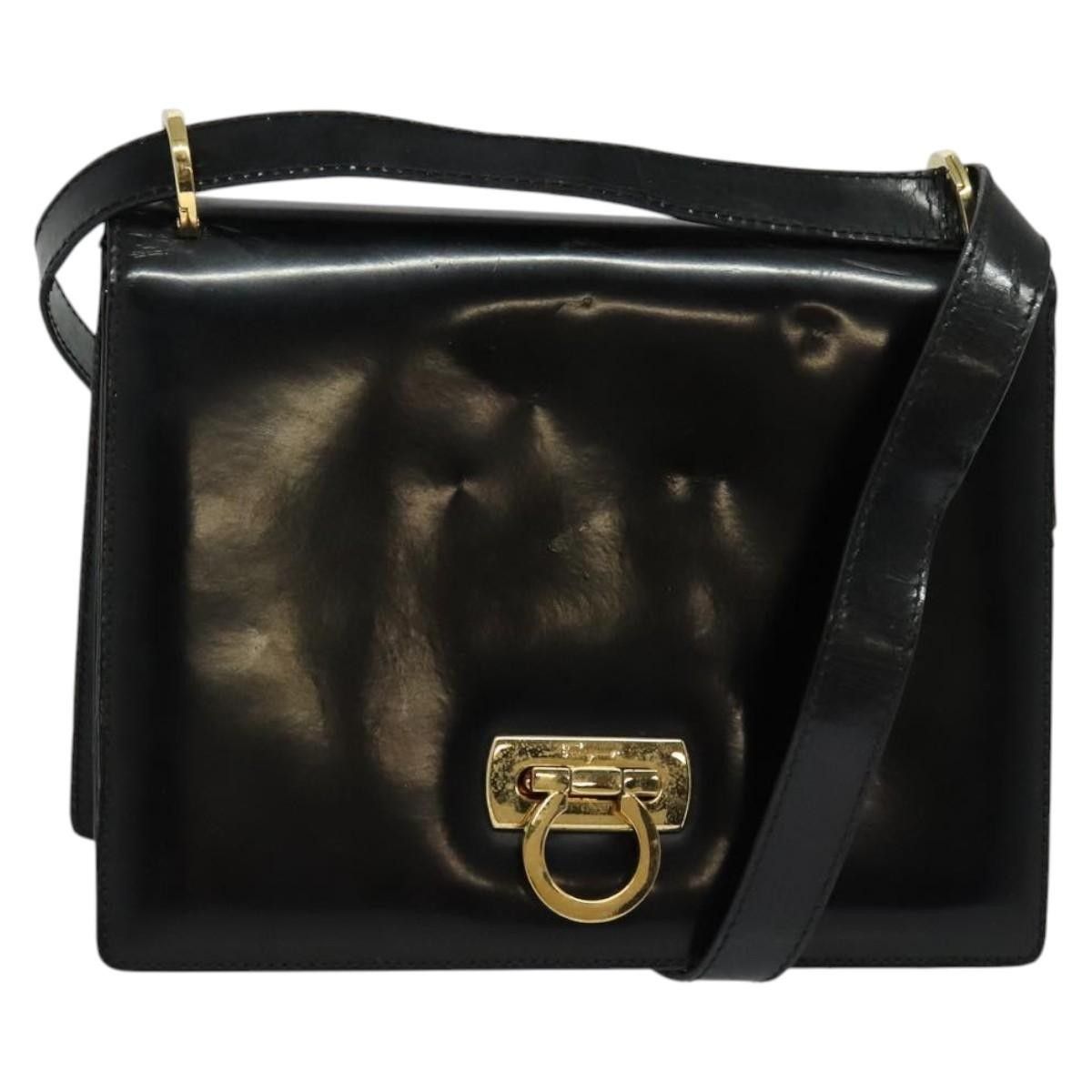 Salvatore Ferragamo Salvatore Ferragamo Gancini Leather Size ONE SIZE - 1 Thumbnail
