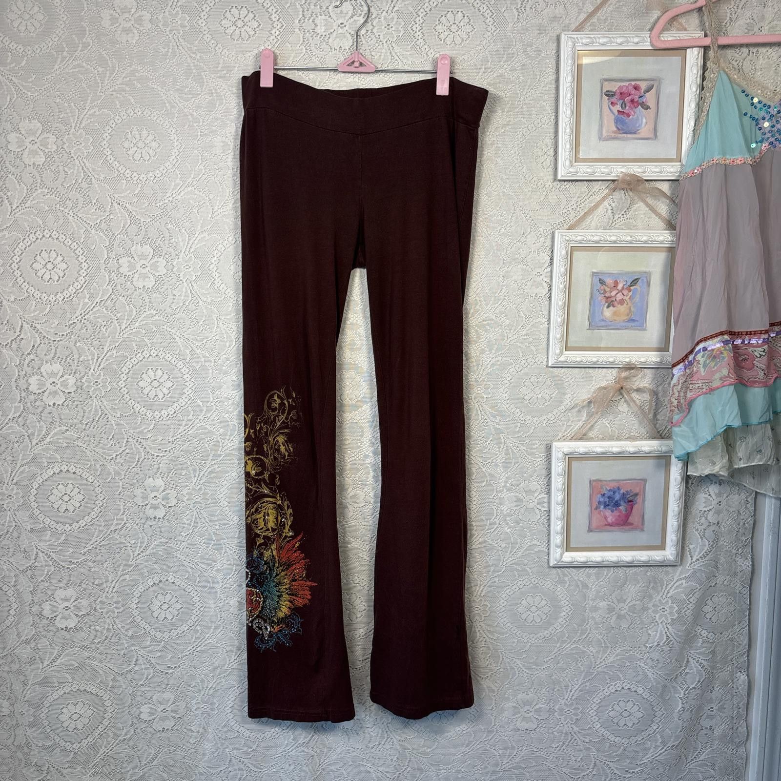 Other y2k embellished grunge 2000s track pants Size 32" / US 10 / IT 46 - 4 Thumbnail