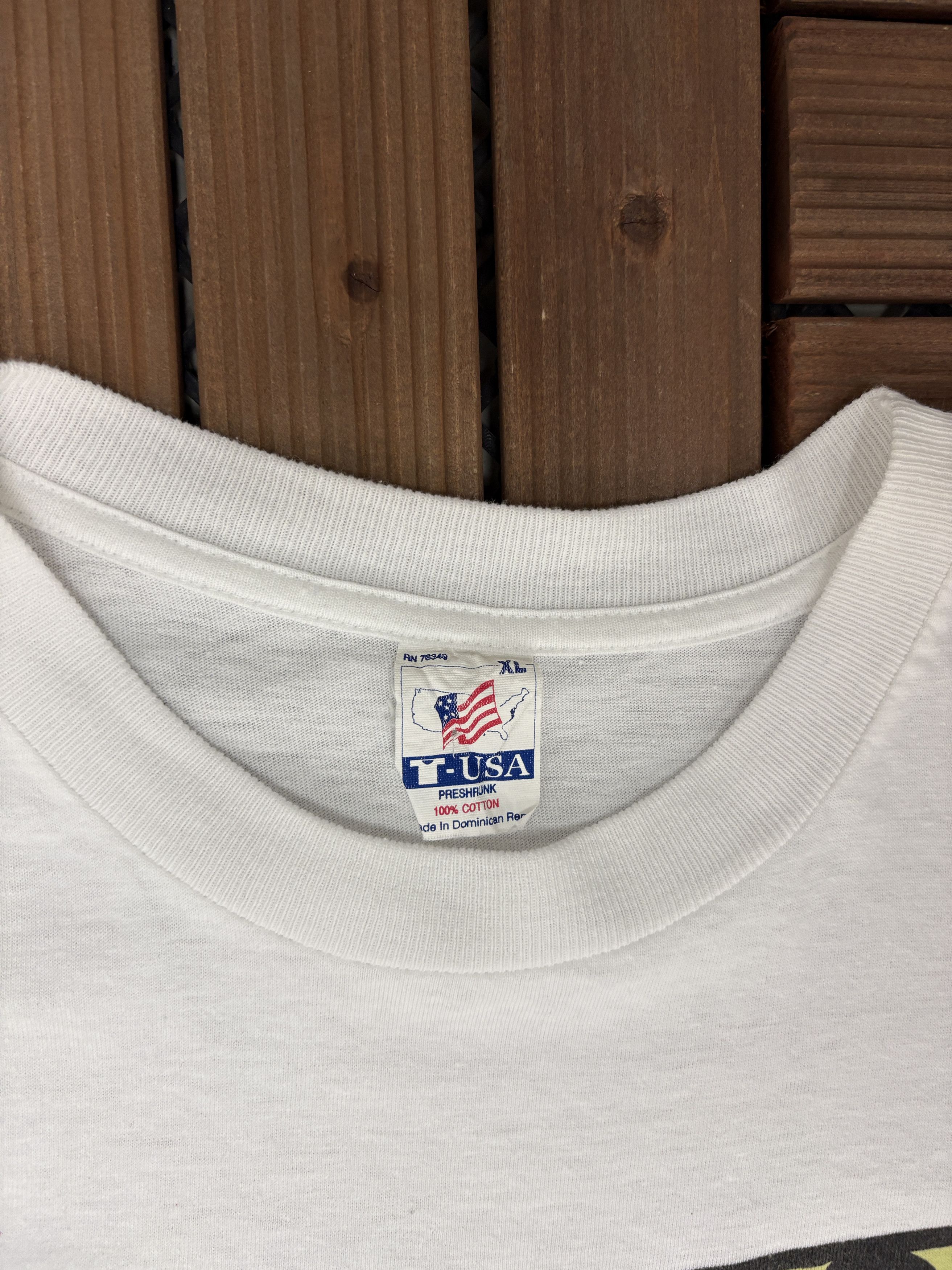 Vintage United States Marines Vintage White T-Shirt Tee Size US XL / EU 56 / 4 - 5 Thumbnail