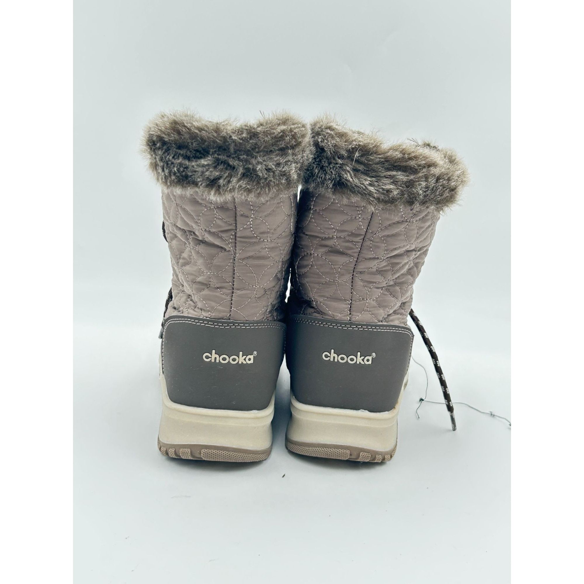Other Chooka Belltown Mid Faux Fur Taupe Insulated Snow Boots Wome Size US 8 / IT 38 - 3 Thumbnail