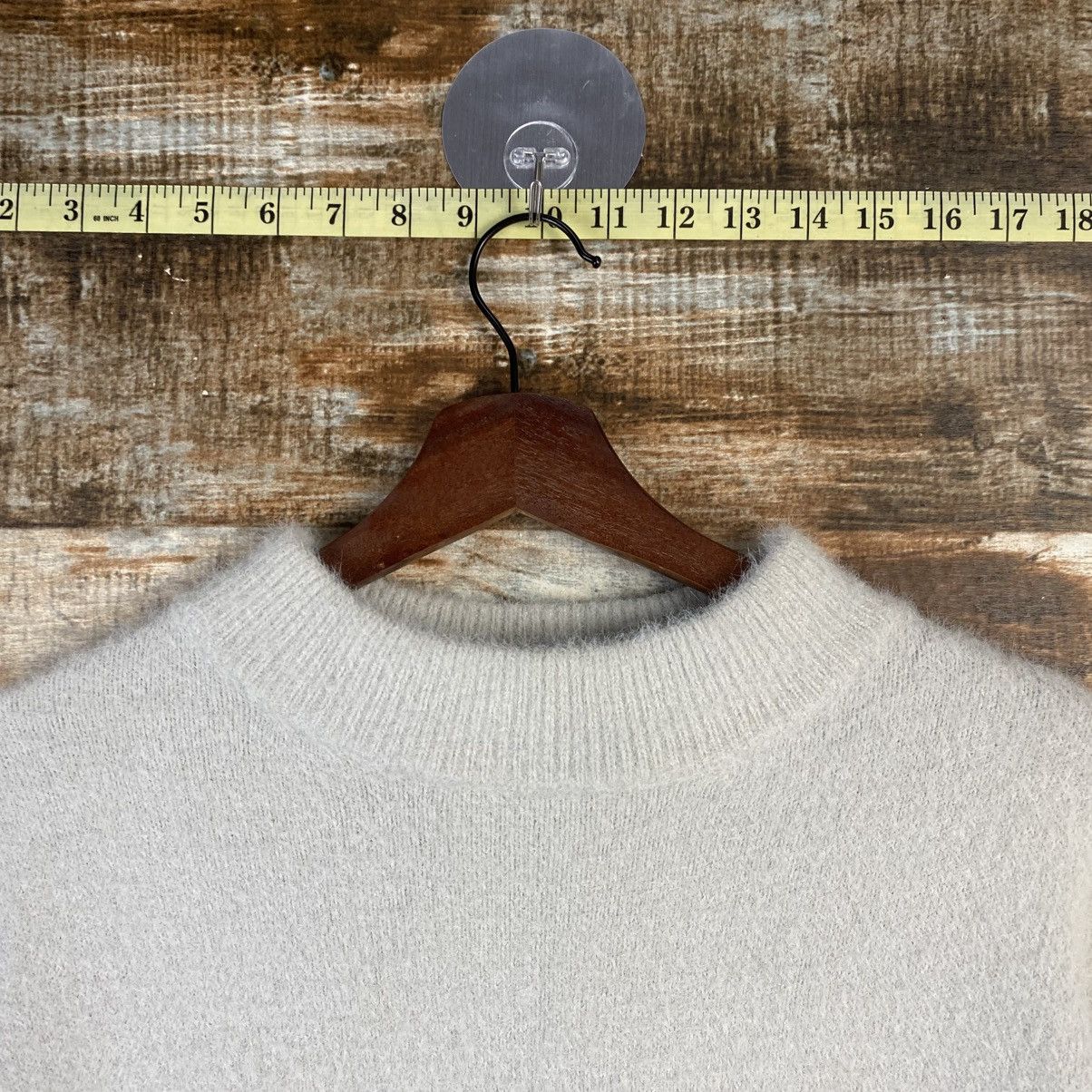 Vintage DL Be Radiance Blue Mohair Knitwear #C1171 Size M / US 6-8 / IT 42-44 - 4 Thumbnail