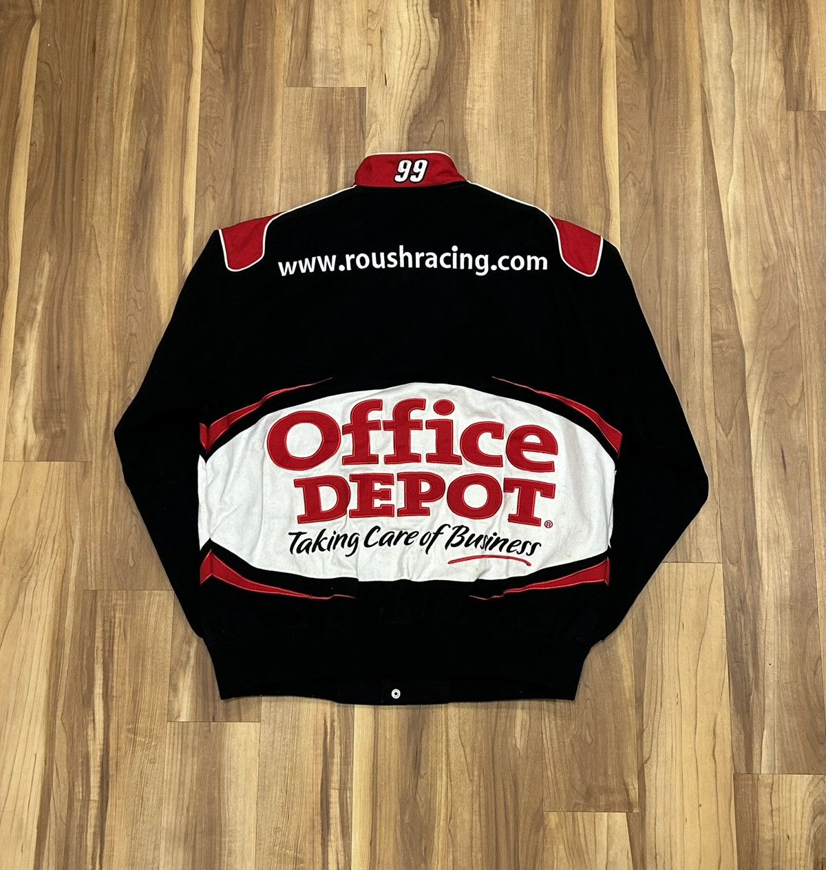JH Design Vintage JH Designs NASCAR Carl Edwards Office Depot Jacket Size US M / EU 48-50 / 2 - 2 Thumbnail