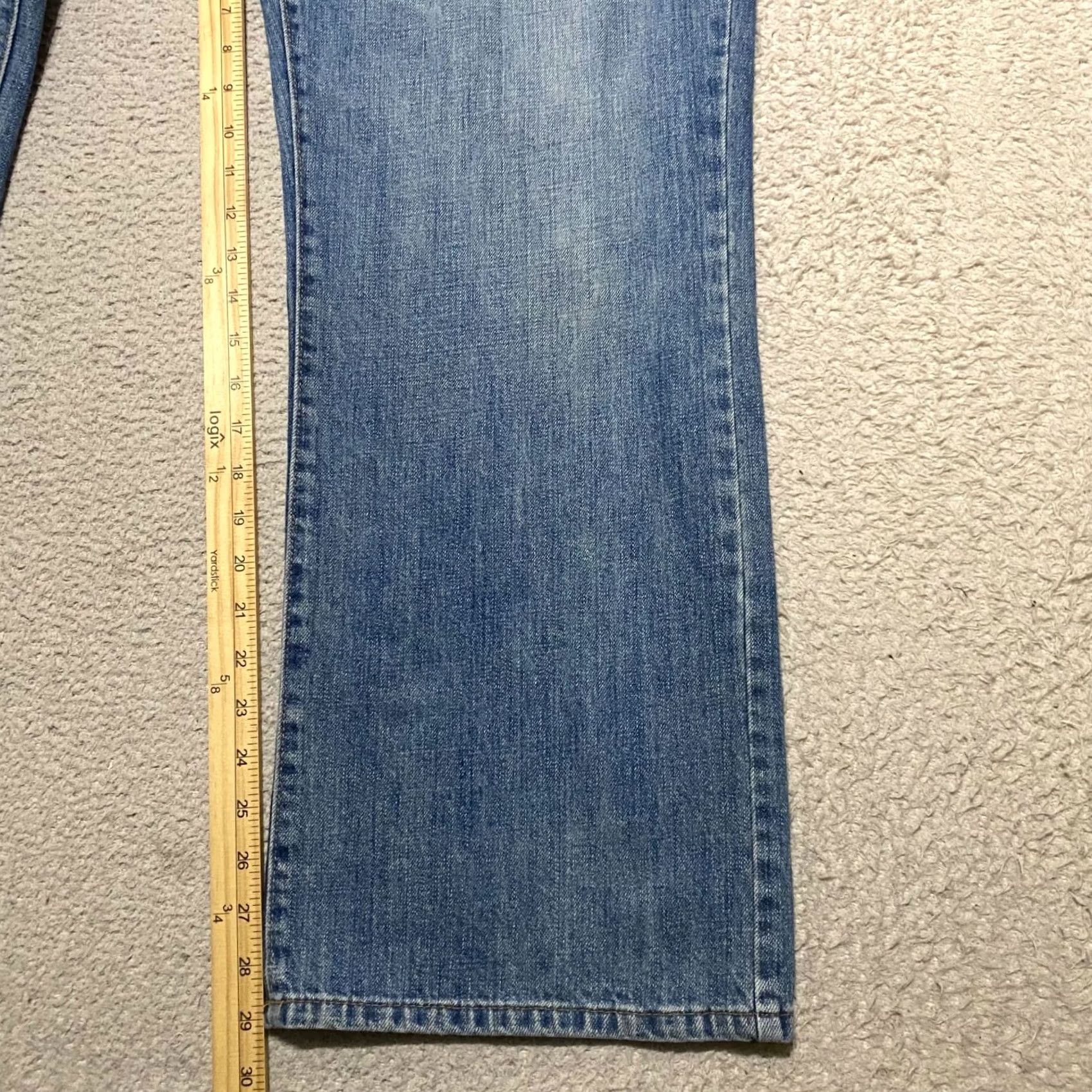 Vintage Urban Pipeline Jeans Blue Denim Relaxed Slim? 38x30 Straight Mid Rise Men Regular 5-Pocket Denim Blue Medium Wash Size US 38 / EU 54 - 5 Thumbnail