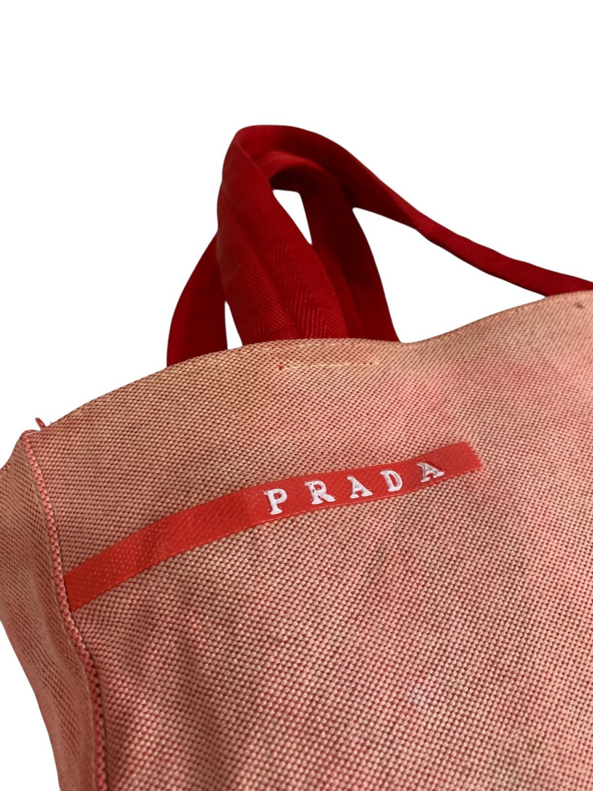 Prada Prada Linea Rossa Incrusted Leather Rosso Bag SS 1998 Size ONE SIZE - 5 Thumbnail