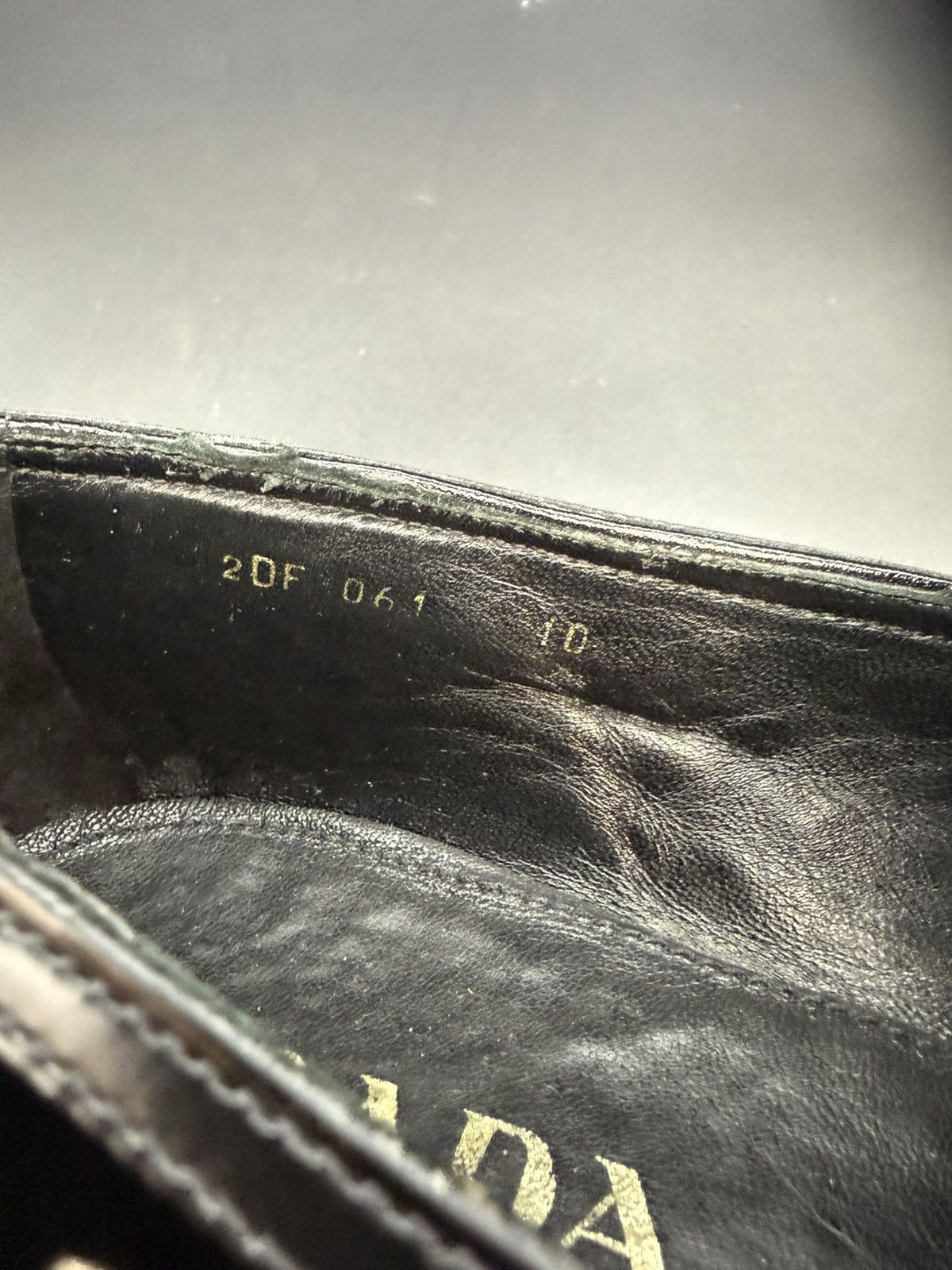 Prada PRADA Velluto Stud Smoking Loafer Black Velvet-Silver Studs Size US 11 / EU 44 - 12 Thumbnail