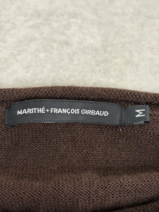 Marithe + Francois Girbaud 2000s Marithé + François Girbaud Fire Dragon Brown Sweater Size US S / EU 44-46 / 1 - 8 Thumbnail
