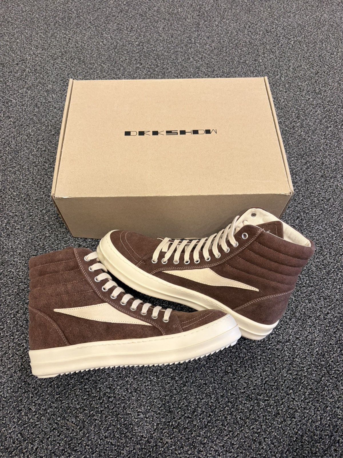 Rick Owens Rick Owens Drkshdw "Terra Brown" Size US 9 / EU 42 - 2 Thumbnail