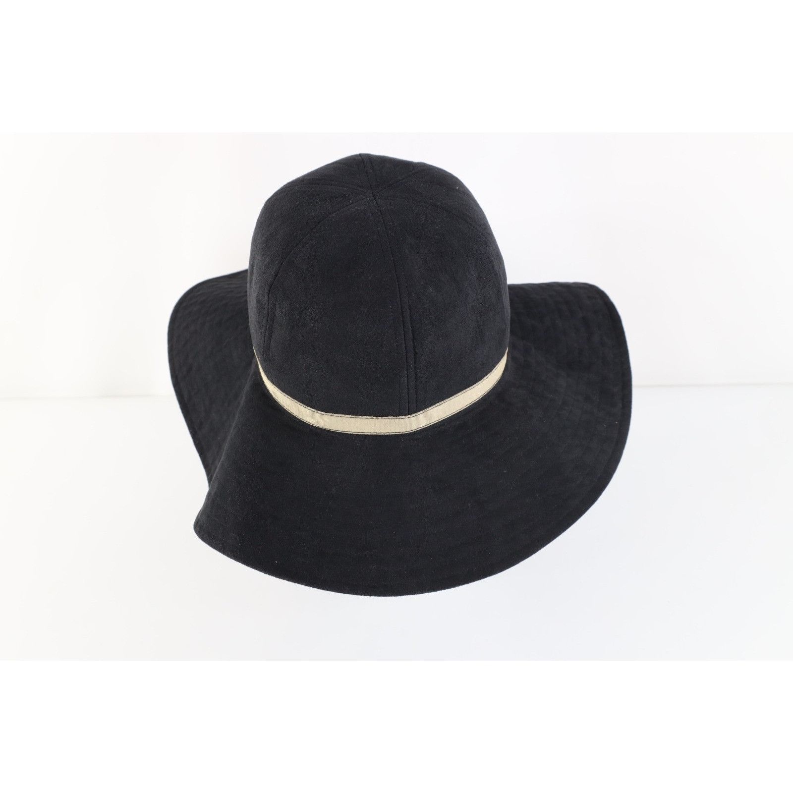 Vintage Vintage 90s Wide Brimmed Bow Tie Ribbon Church Derby Hat Size ONE SIZE - 5 Thumbnail