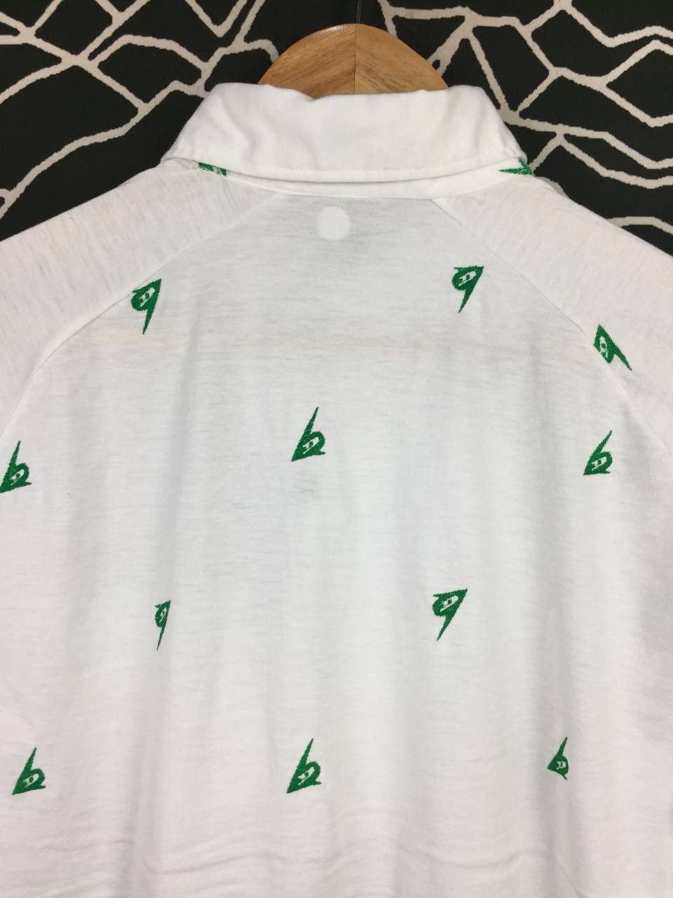 Dunlop Vtg 70s 80s Dunlop Golf All Over Pattern Retro Polo Shirt Size US M / EU 48-50 / 2 - 13 Thumbnail