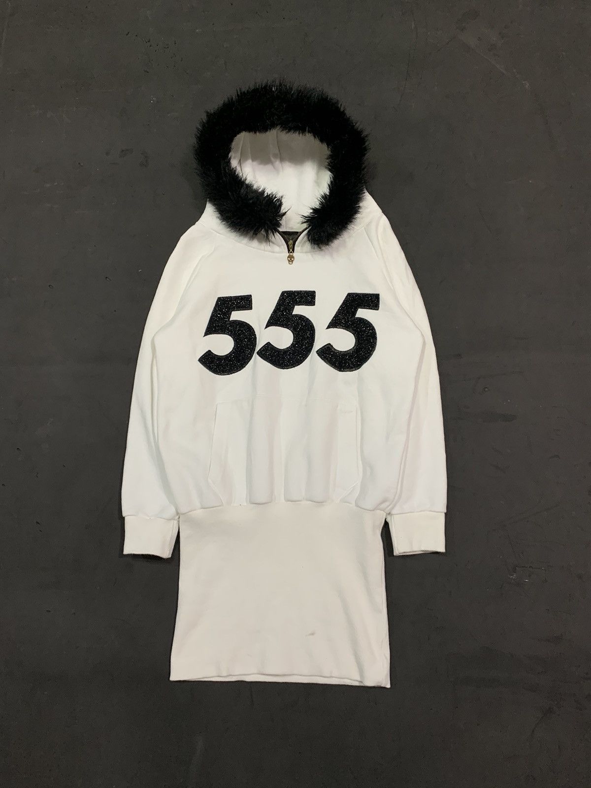 If Six Was Nine × Japanese Brand × Le Grande Bleu (L.G.B.) 🖤BLACFRIDAY🖤Epicegirl fur hoodie ifsixwasnine lgb styled Size S / US 4 / IT 40 - 1 Thumbnail