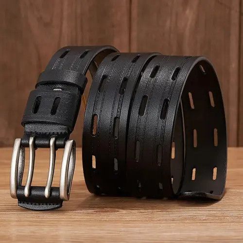 Designer 105cm Double Hole Belt Size ONE SIZE - 1 Thumbnail
