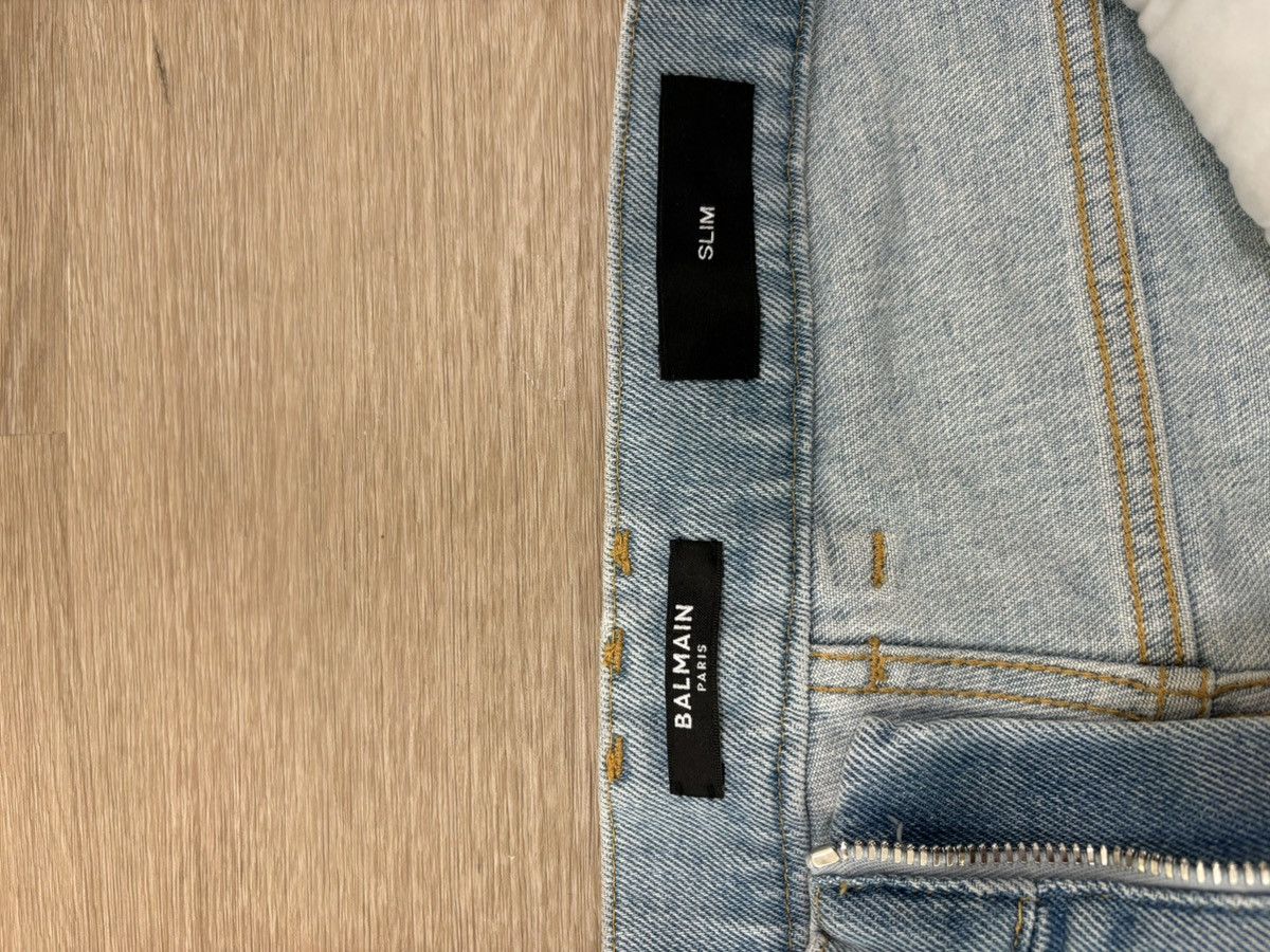 Balmain Balmain Blue denim Size US 36 / EU 52 - 5 Thumbnail