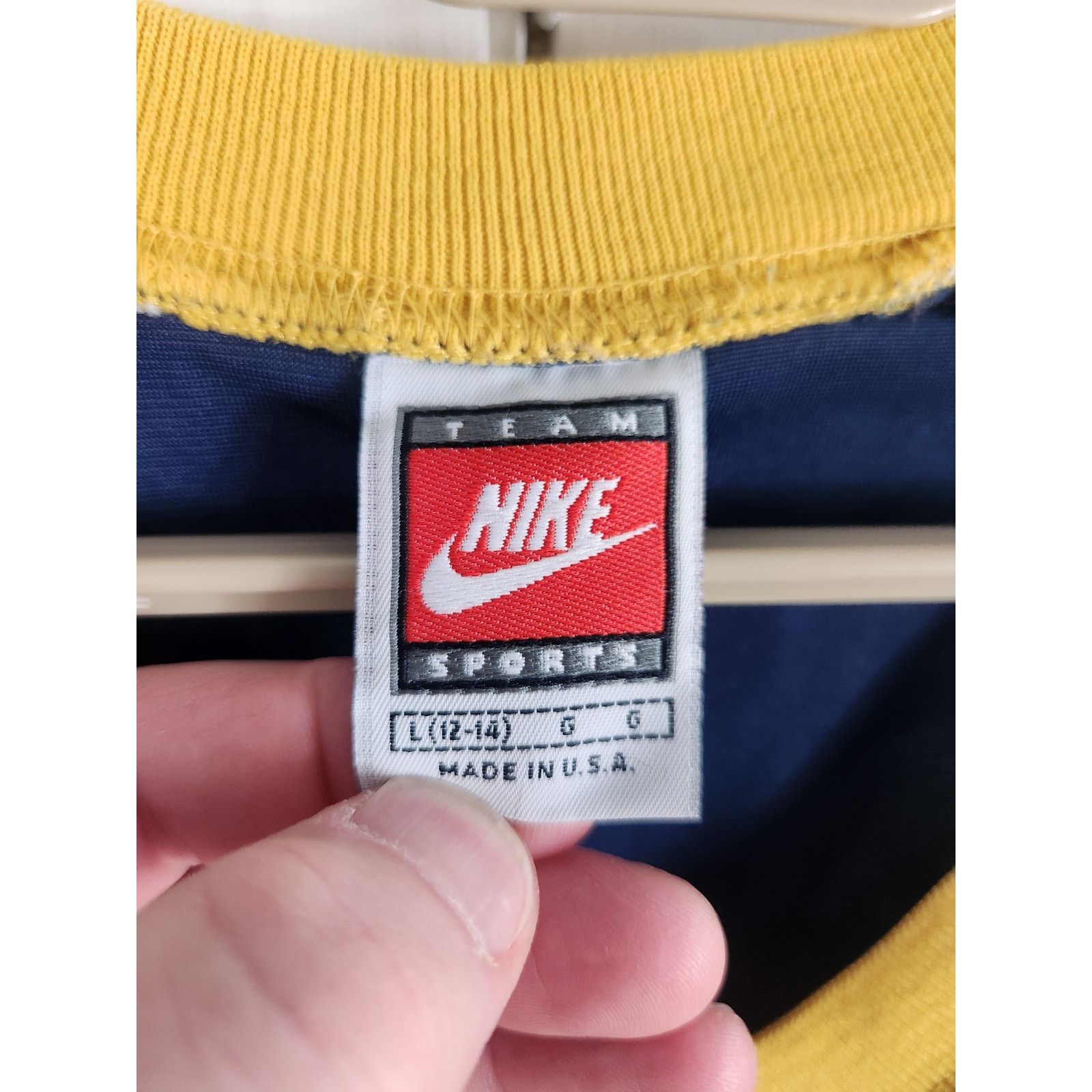 Nike Vintage 90s Nike Pullover Oversized Women's Large Size L / US 10 / IT 46 - 3 Thumbnail