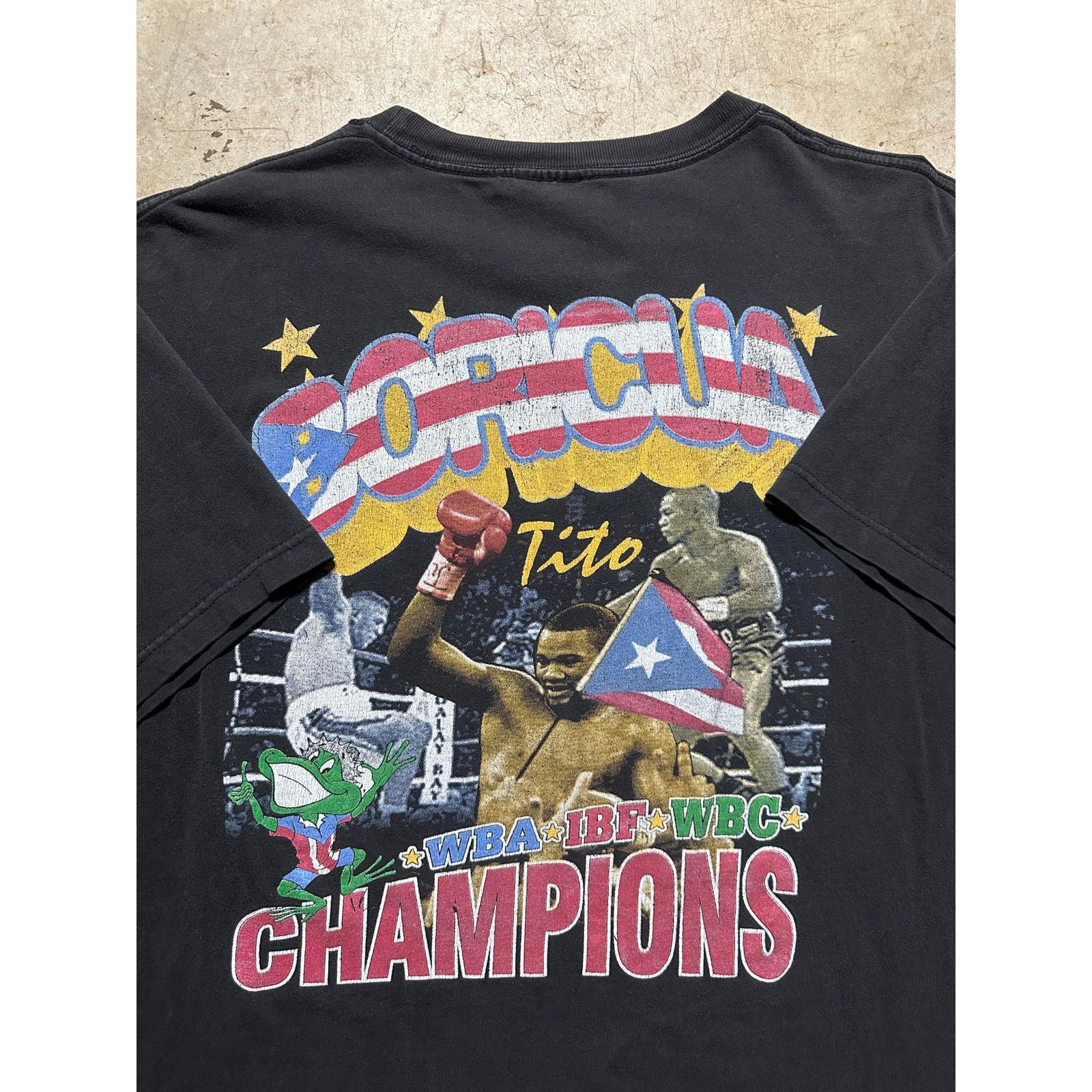 Rap Tees × Vintage Vintage Felix Trinidad Boxing Champion 90s Rap T Shirt XL Size US XL / EU 56 / 4 - 4 Thumbnail