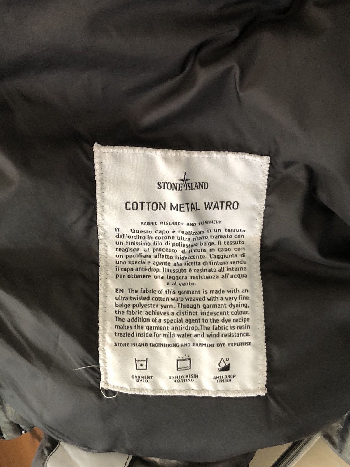Stone Island Stone Island Cotton Metal Watro Puffer Jacket Size US S / EU 44-46 / 1 - 14 Thumbnail