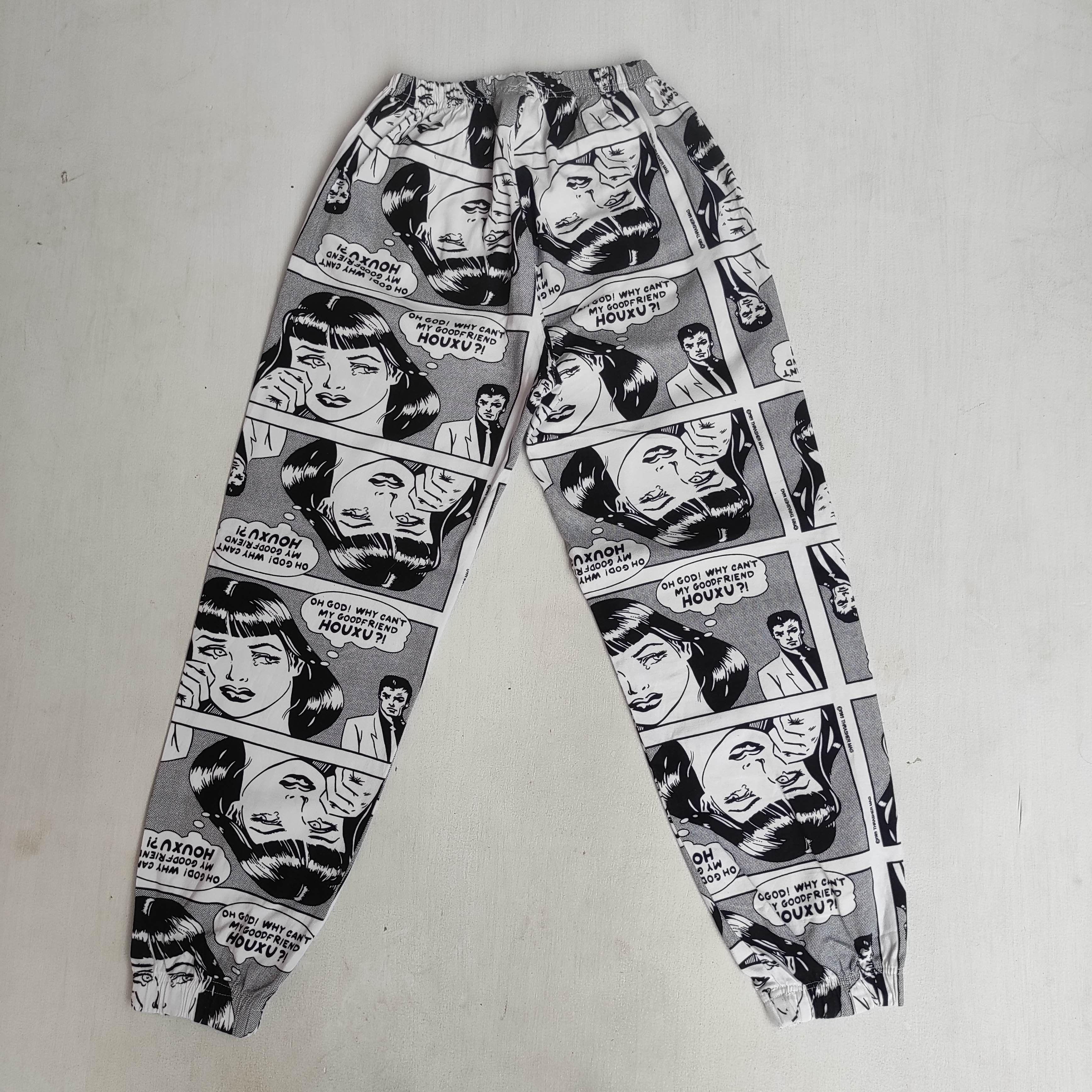 Thrasher Vintage Thrasher Magazine Jogger Pants Over Print Size US 28 / EU 44 - 9 Thumbnail