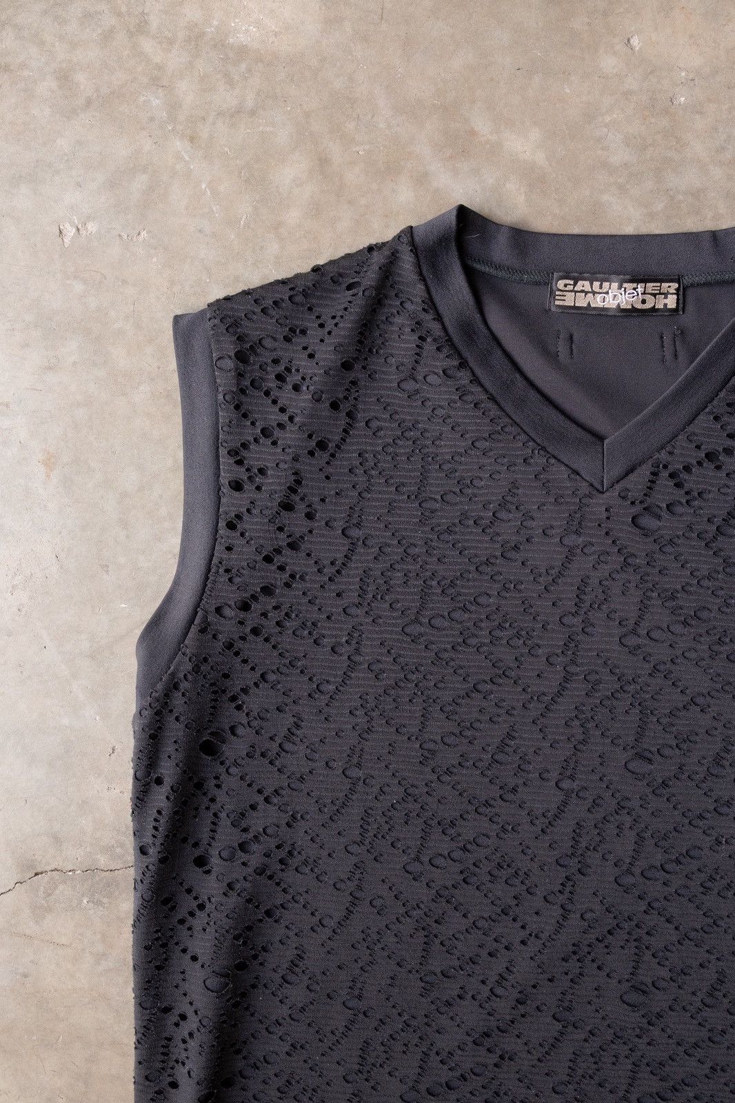 Jean Paul Gaultier Jean Paul Gaultier Homme Perforated Vest Size US S / EU 44-46 / 1 - 2 Thumbnail
