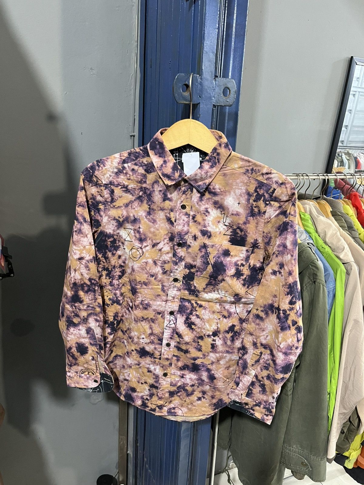 Paul Smith Rare Paul smith tie dye button shirt /hermes/dior/versace Size US M / EU 48-50 / 2 - 2 Thumbnail