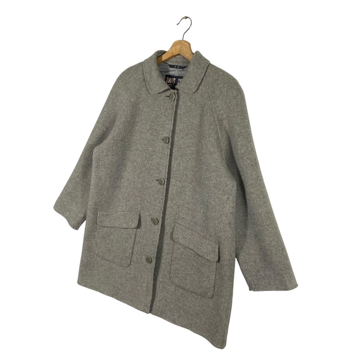 DAKS × Vintage Vintage Daks London Wool Button Jacket L Size Grey Colour Size US L / EU 52-54 / 3 - 2 Thumbnail