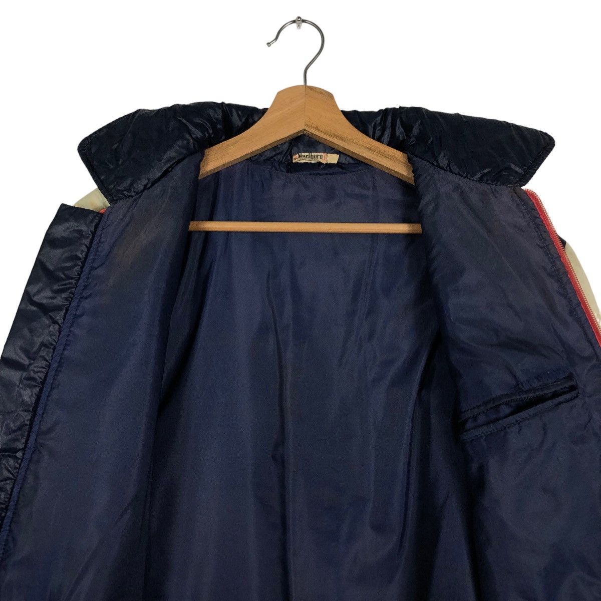 Marlboro 🔥90’s Vintage Bomber Jacket Light Puffer Down Marlboro USA Size US S / EU 44-46 / 1 - 10 Thumbnail