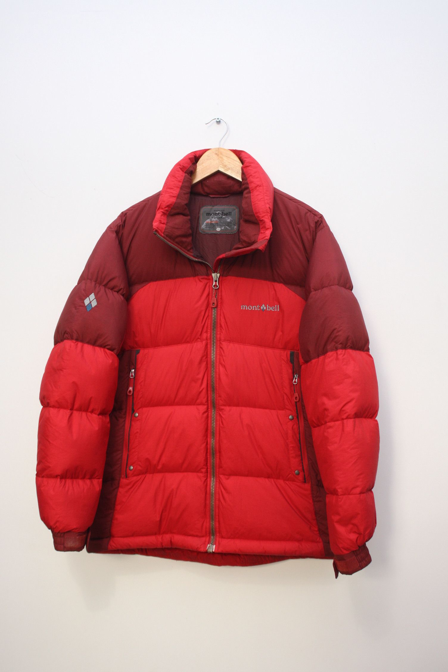 Montbell Montbell Red Puffer Down Jacket Large Size US L / EU 52-54 / 3 - 1 Thumbnail