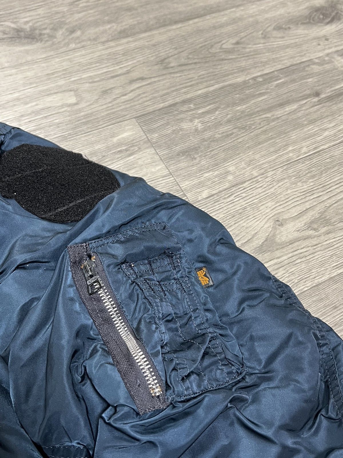 Alpha Industries Alpha Industrial flyers MA-1 vintage bomber jacket Size US XXL / EU 58 / 5 - 5 Thumbnail