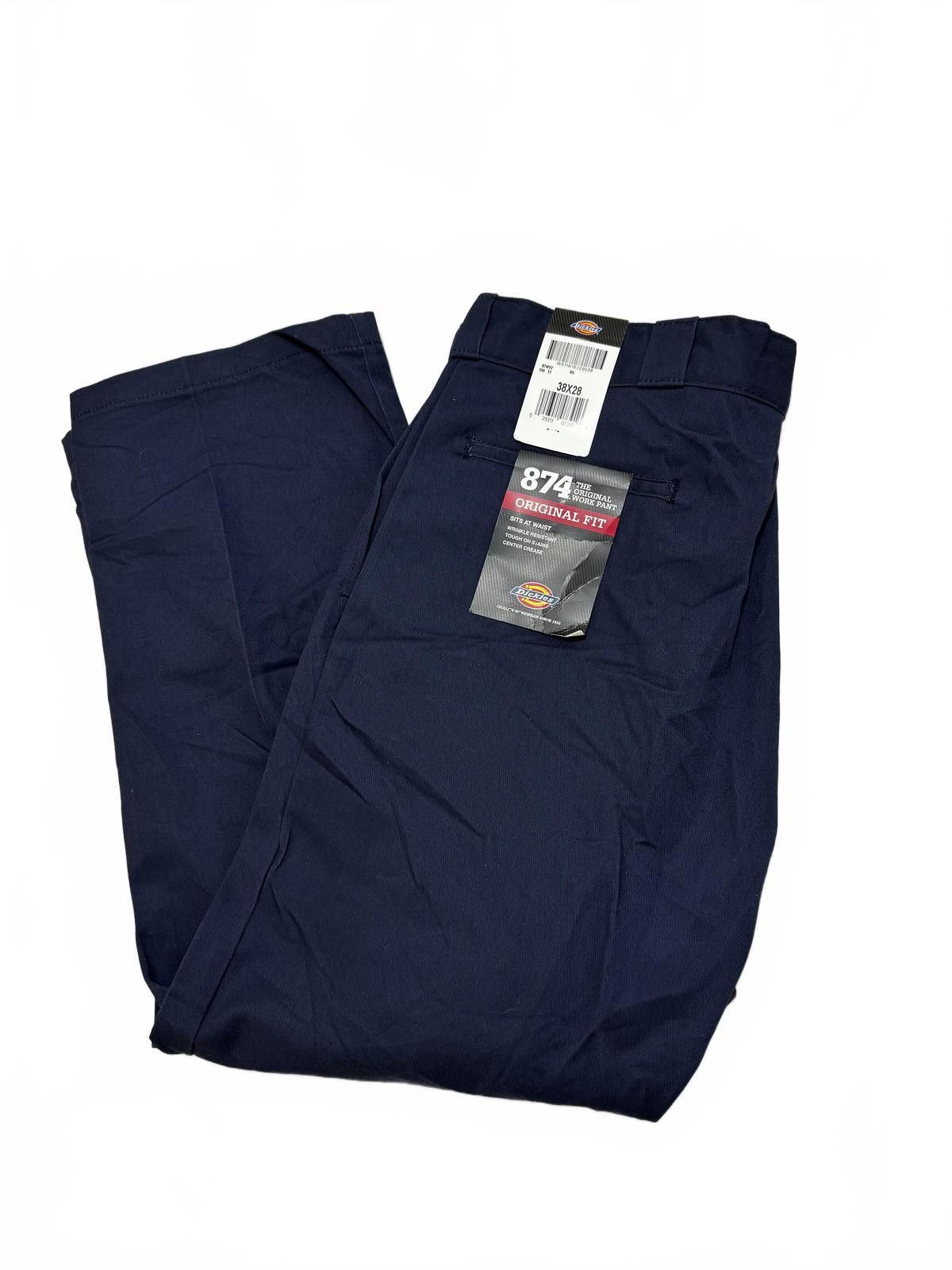 Dickies Dickies 874 Original Fit Work Pants Men's Navy Blue 36x28 Size US 36 / EU 52 - 2 Thumbnail