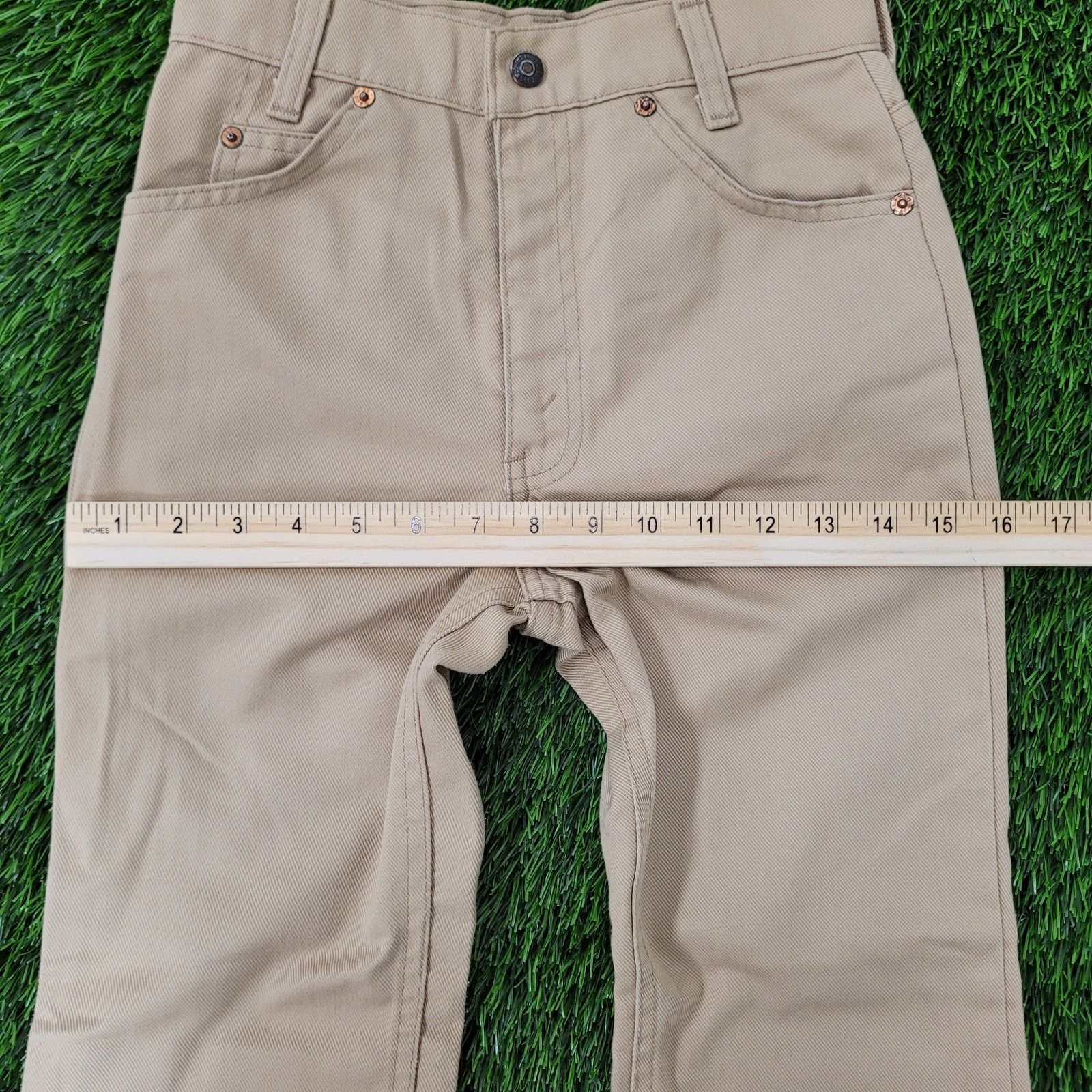 Levi's VTG LEVIS El-Reforzado Bell Bottoms Pants Womens 00 Talon Size 24" / US 00 / IT 34 - 12 Thumbnail