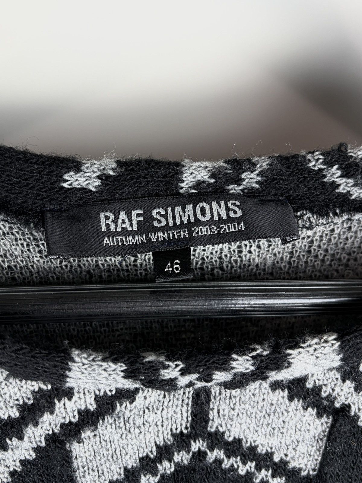 Raf Simons AW03 Raf Simons Closer Nordic Snowflake Winter Knit Sweater Size US S / EU 44-46 / 1 - 6 Thumbnail