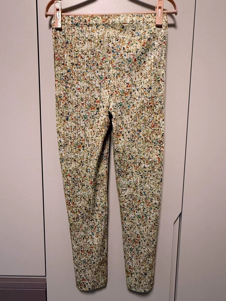 Issey Miyake Issey Miyake size:1 Colored printed trousers Size 42" / US 20 - 2 Thumbnail