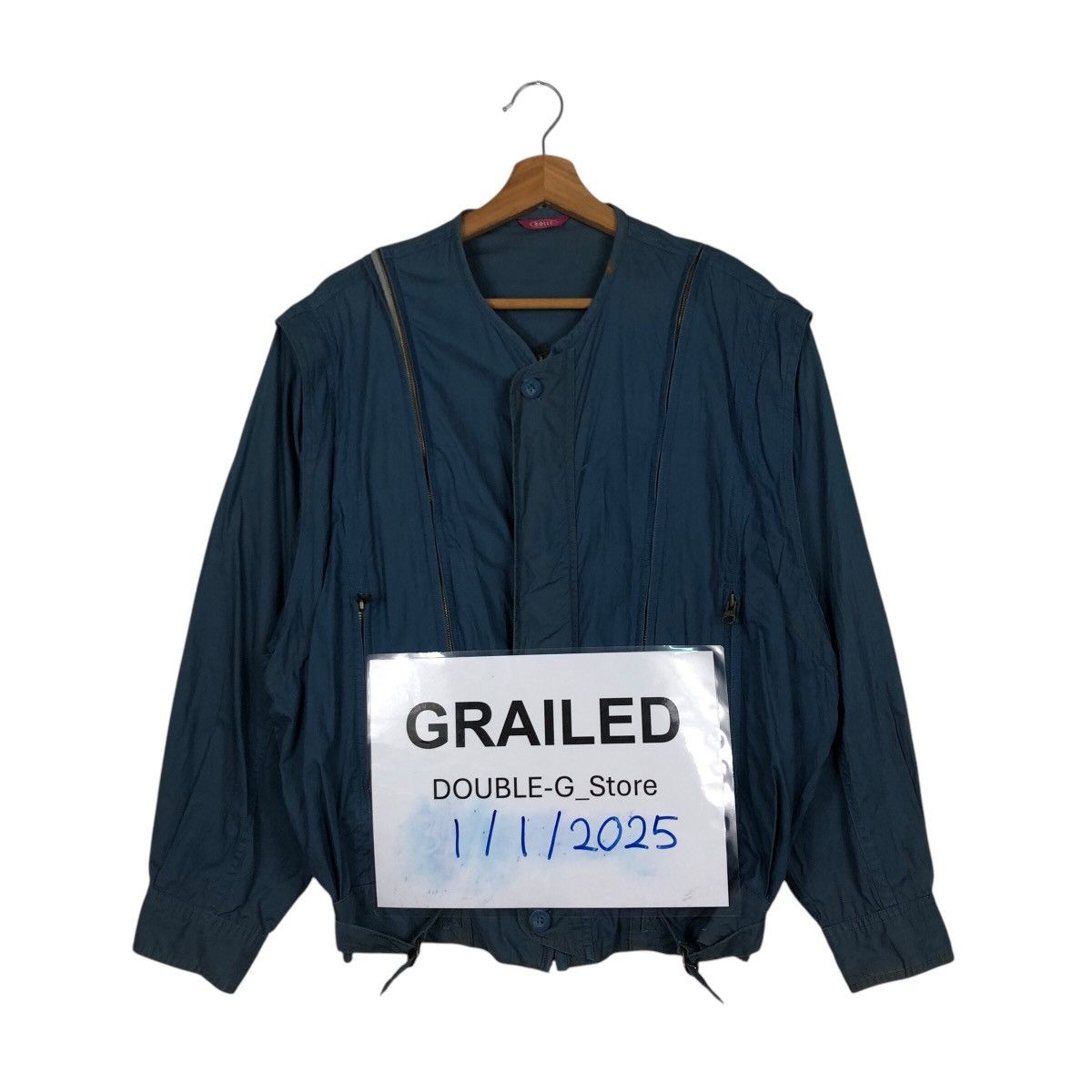 Japanese Brand × Vintage 📌Vintage Bomber Jacket Parachute Small Parts Dolce Japan Size US M / EU 48-50 / 2 - 1 Thumbnail