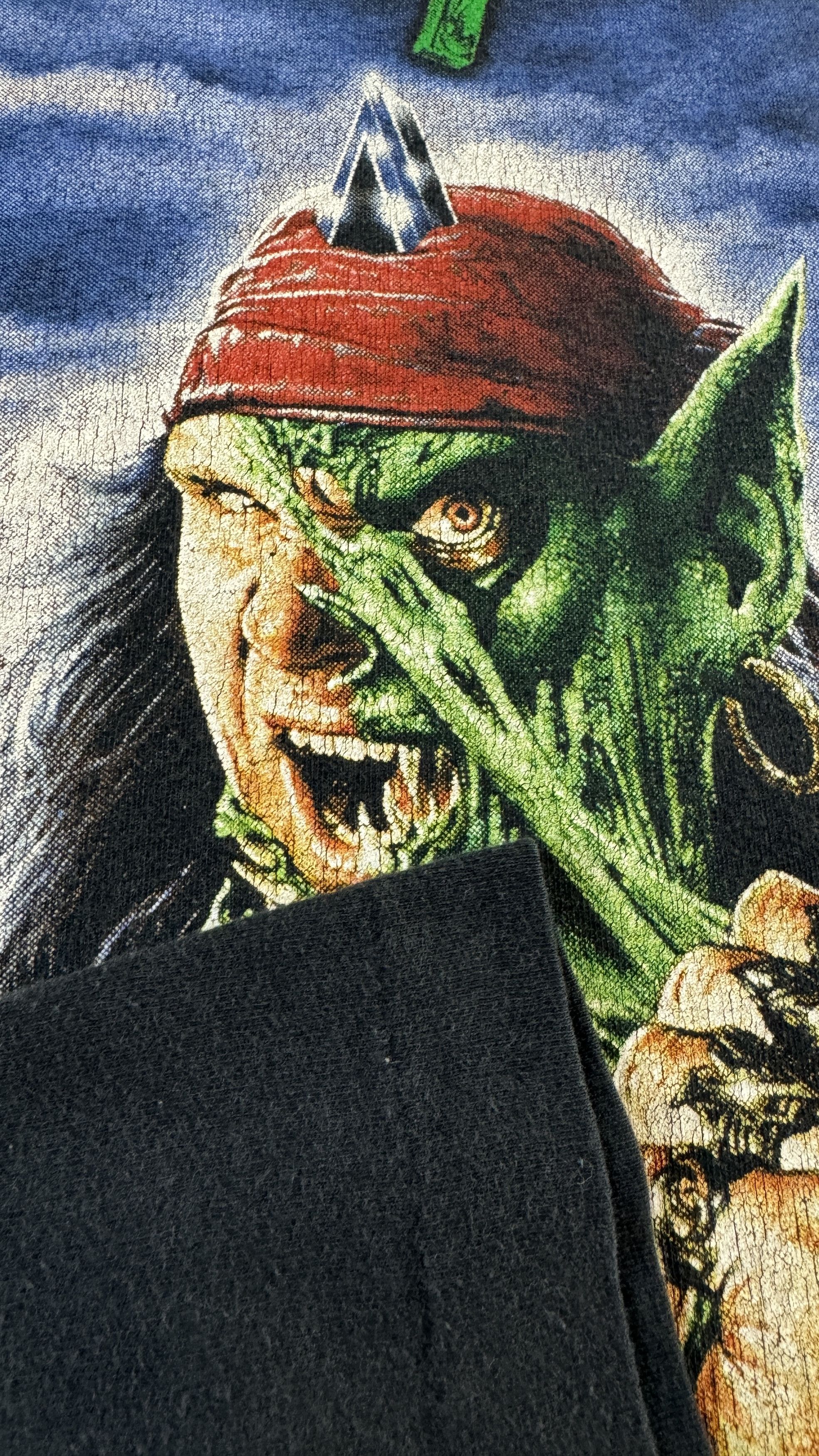 Vintage Rare vintage Running Wild 1996 Masquerade Tee Single Stitch Size US XL / EU 56 / 4 - 6 Thumbnail