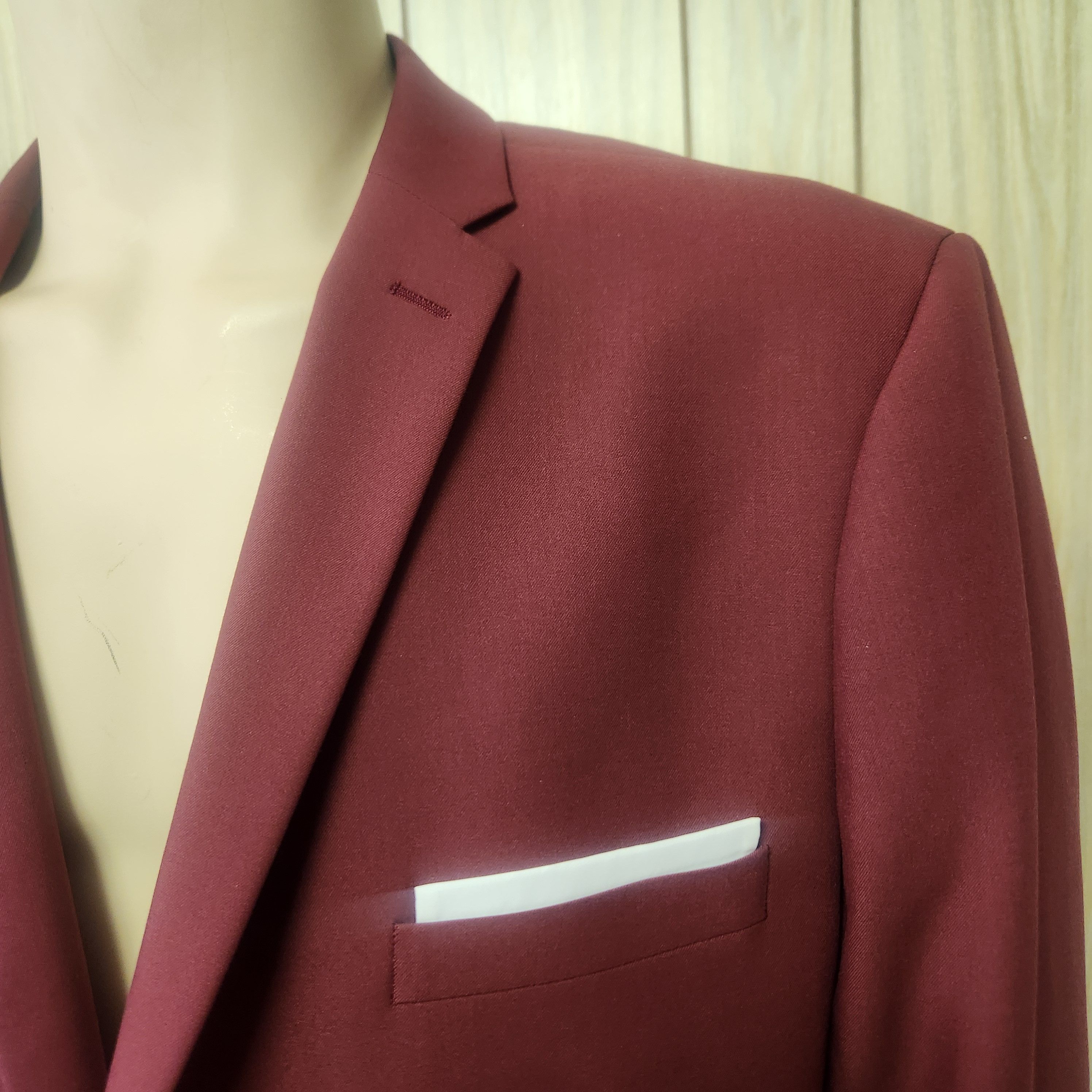 Other dark red sport coat 54R Emmanuel Italy NWT Size 54R - 3 Thumbnail