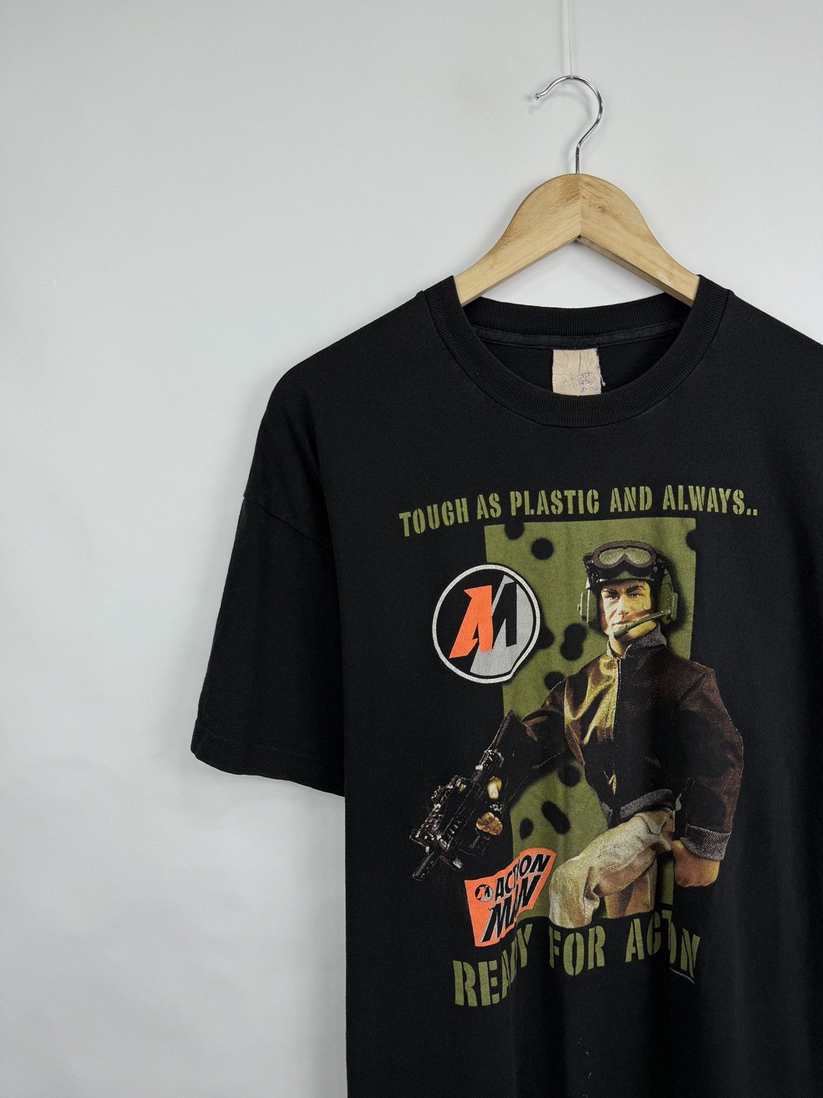 Fruit Of The Loom 🇺🇸 Vintage 1997 Action Man Military Soldier Figurine T-Shirt Size US L / EU 52-54 / 3 - 2 Thumbnail