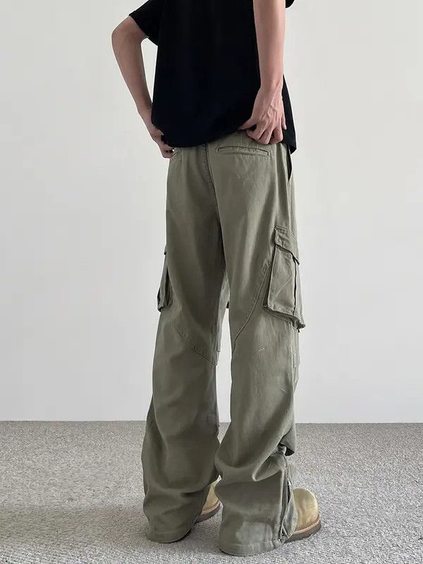 VIBE Cargo Stacked Pants Wide Leg Pants Size US 30 / EU 46 - 8 Thumbnail