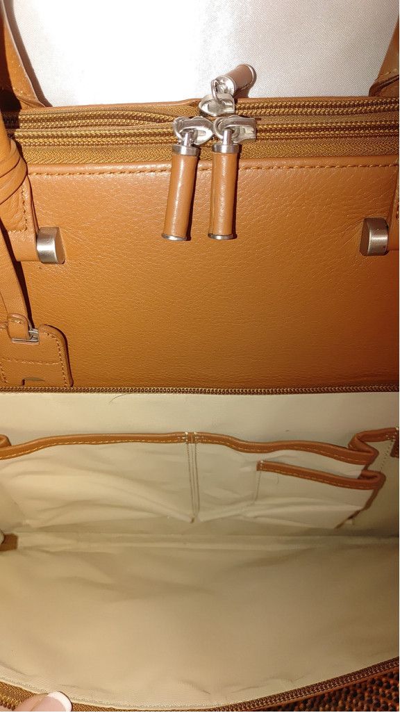 Other Levenger Blair Expandable Leather Attache Size ONE SIZE - 4 Thumbnail