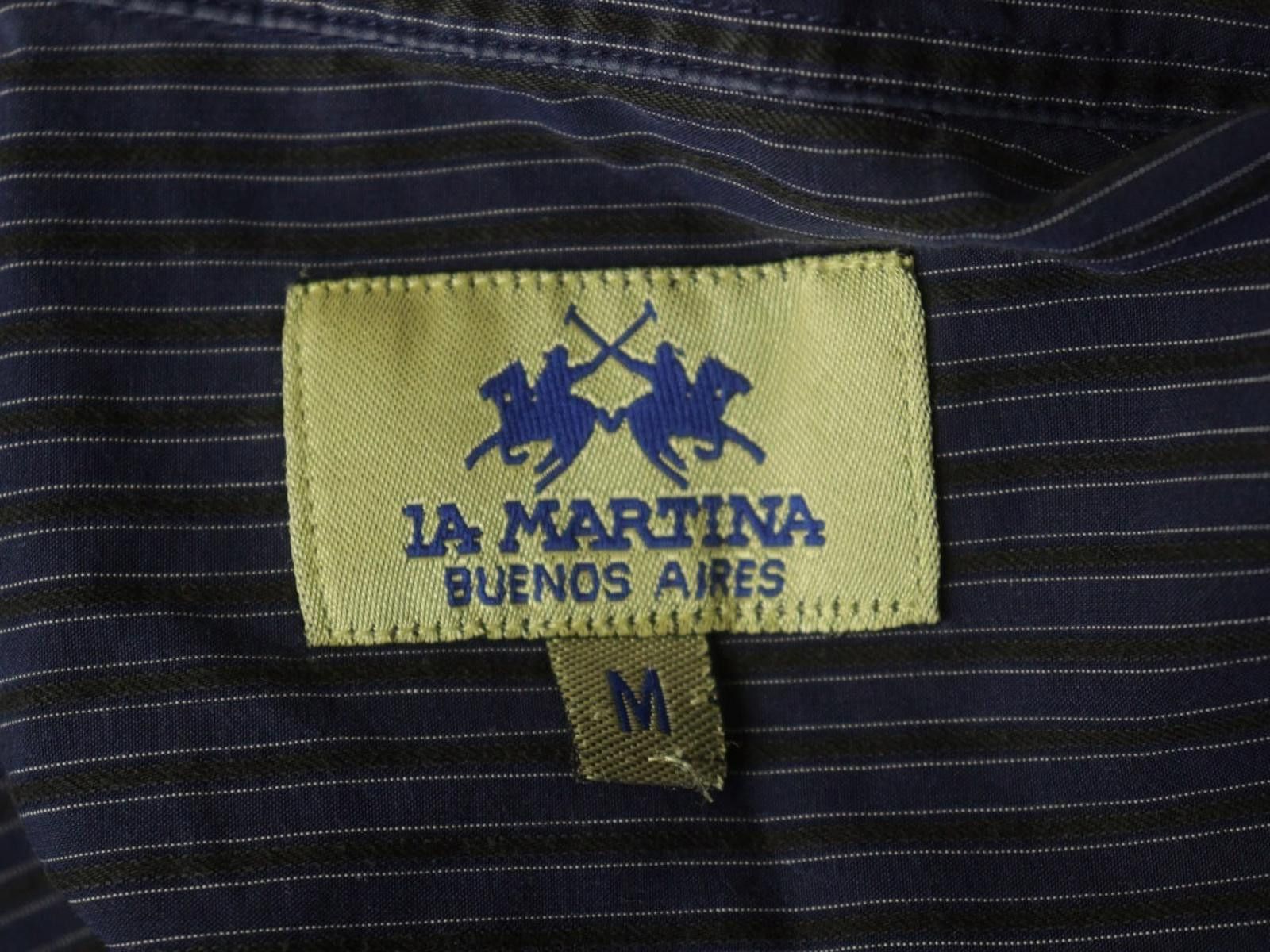 La Martina LA MARTINA Multicolor Striped Cotton Collared Shirt Size M Size US M / EU 48-50 / 2 - 2 Thumbnail