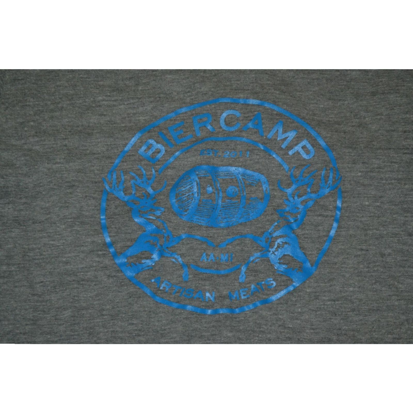 American Apparel Biercamp Artisans Meats & Brewery Retro Soft T Shirt Small Ann Arbor MI Gray American Apparel Shirt Mens Graphic Tee Beer Meat Decade 2010s Size US S / EU 44-46 / 1 - 2 Thumbnail
