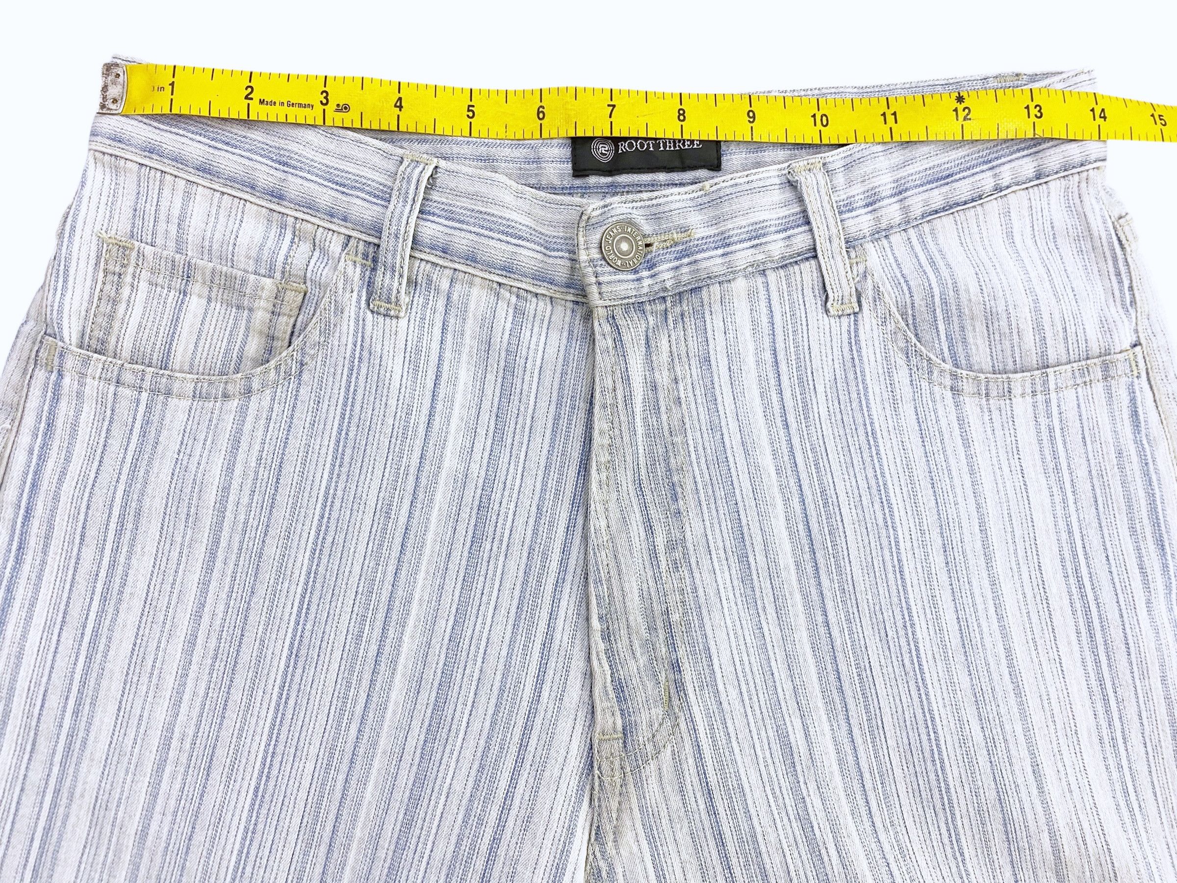 Japanese Brand Root Three Jeans Stripes Japanese Brand Pants Size US 28 / EU 44 - 11 Thumbnail