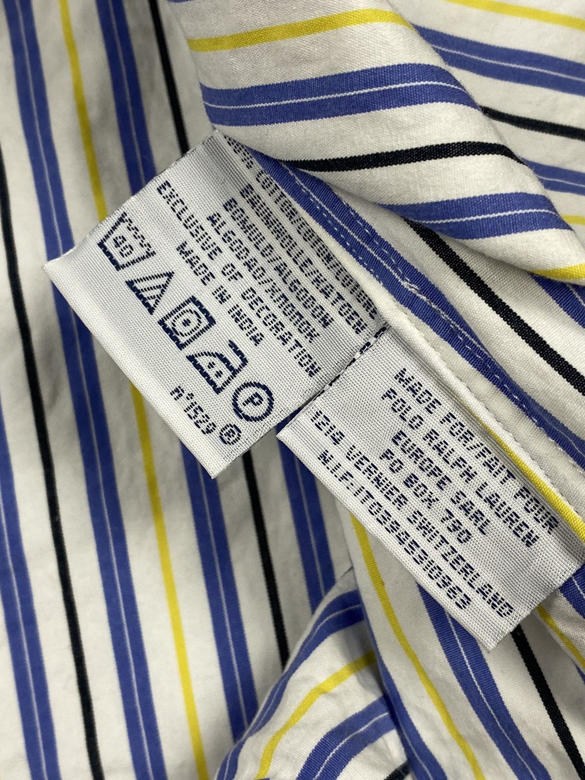Polo Ralph Lauren Vintage Polo Ralph Lauren Designer Striped Button Up Shirt Size US L / EU 52-54 / 3 - 9 Thumbnail