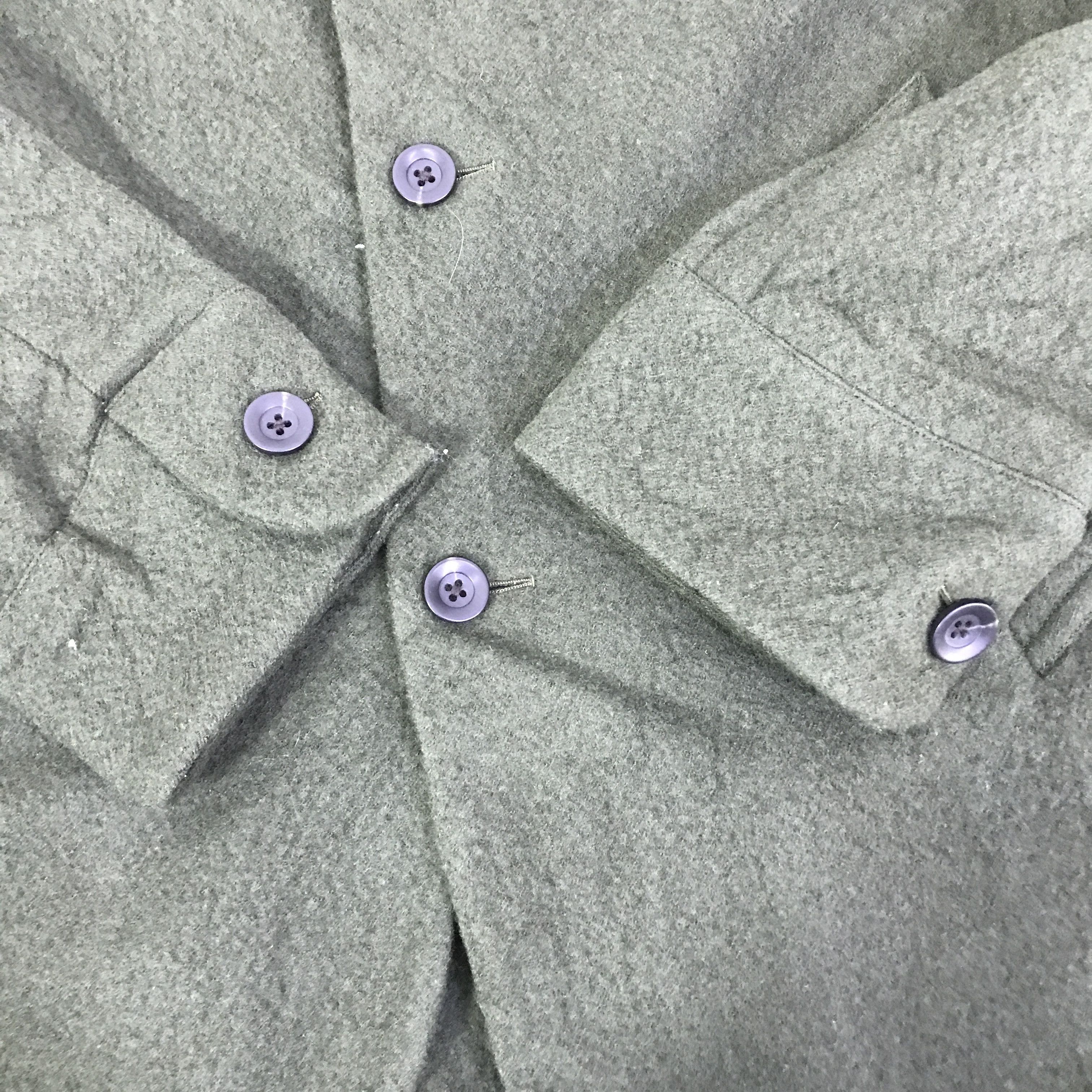 Japanese Brand MARINERO WOOL BUTTON JACKET K104B14 Size US M / EU 48-50 / 2 - 7 Thumbnail