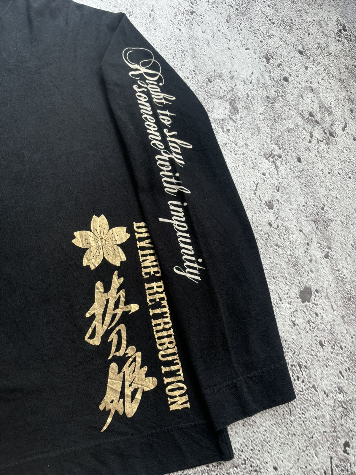 Karakuri Tamashii Japanese Divine Retribution longsleeve Size US XL / EU 56 / 4 - 5 Thumbnail