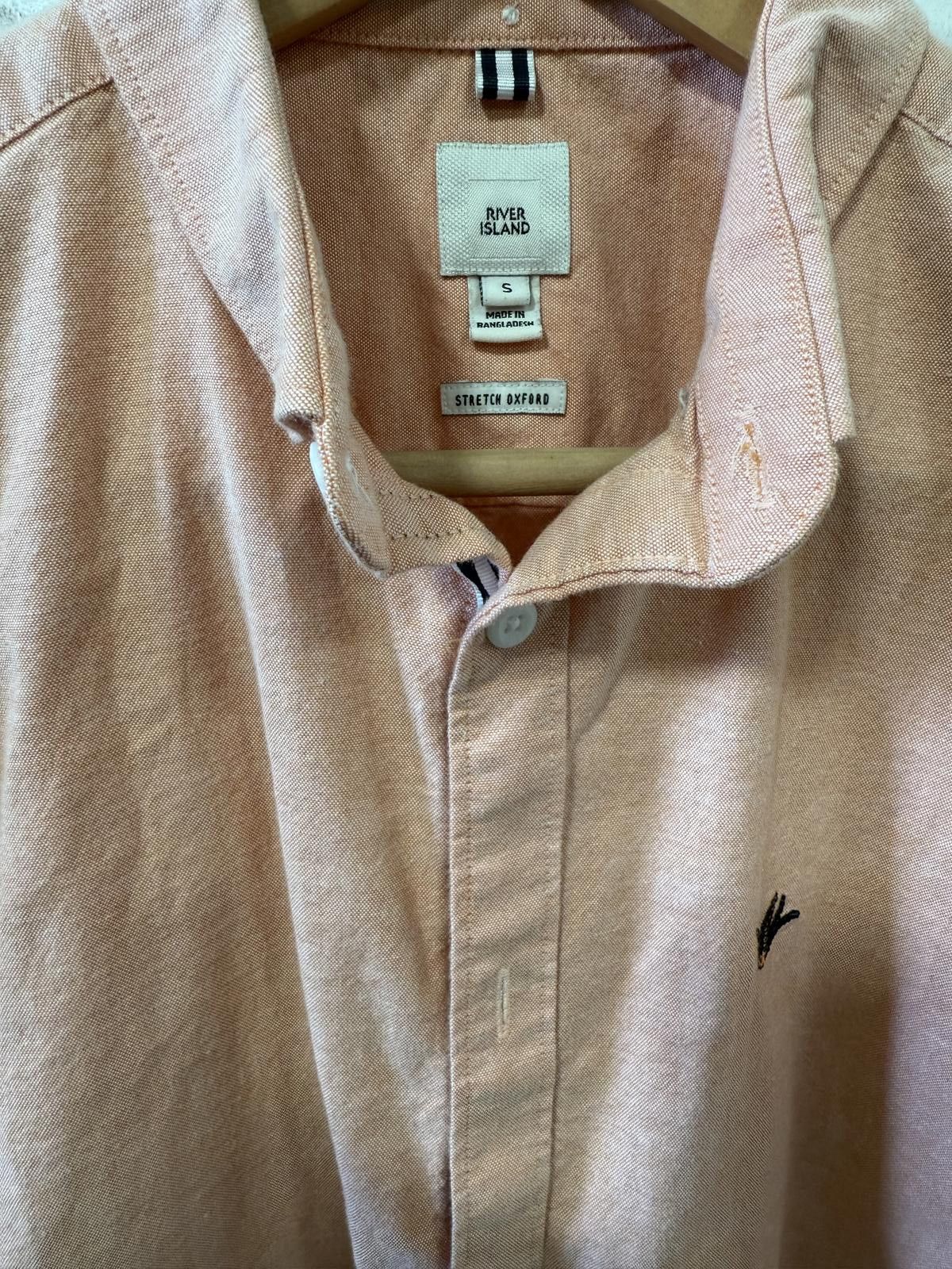River Island Stylish Light Pink Polo Shirt by River Island Size US S / EU 44-46 / 1 - 1 Thumbnail