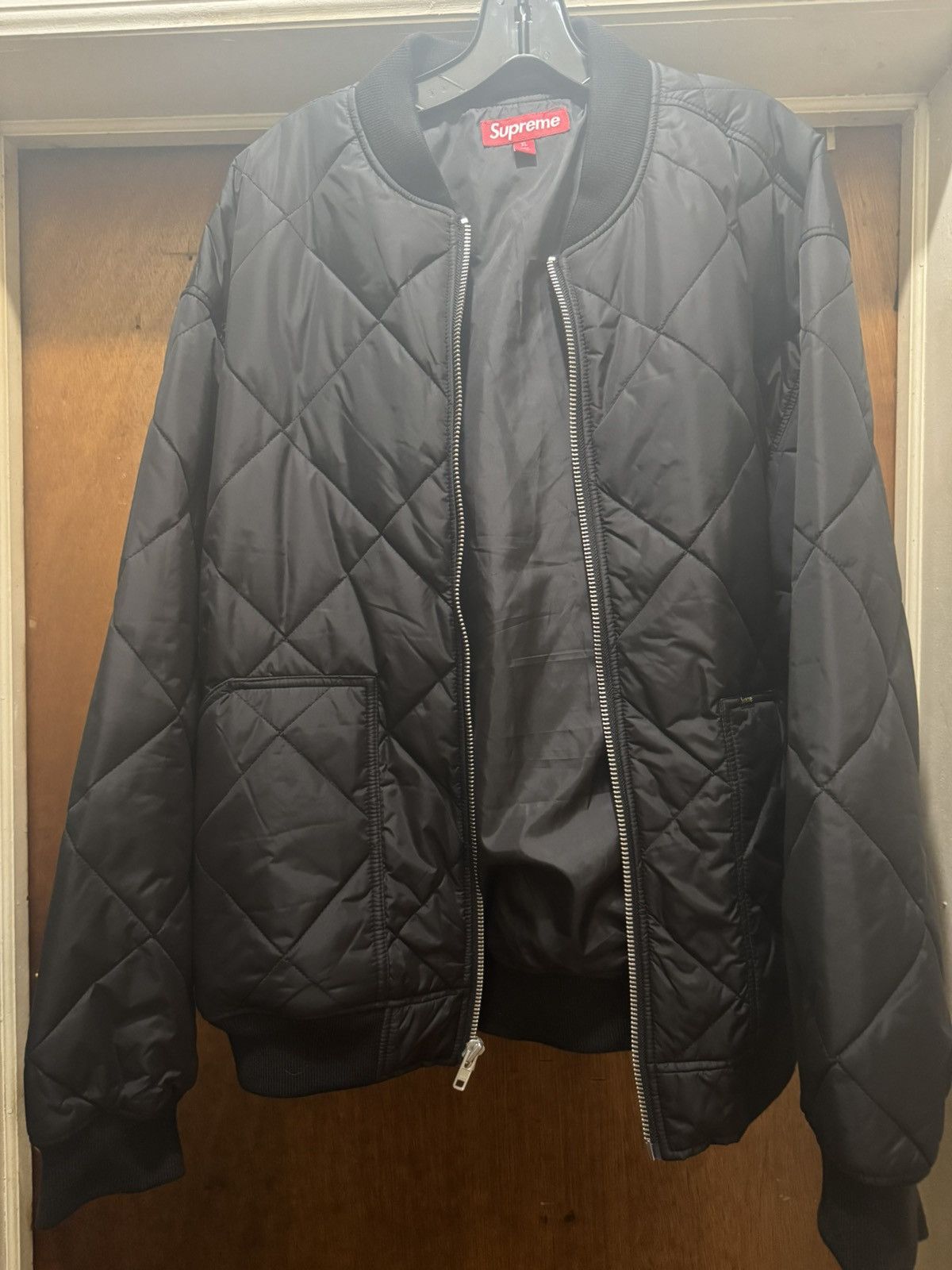 Supreme SUPREME AOI PANDEMIC BUSINESS QUILTED WORK JACKET XL FW24 Size US XL / EU 56 / 4 - 4 Thumbnail