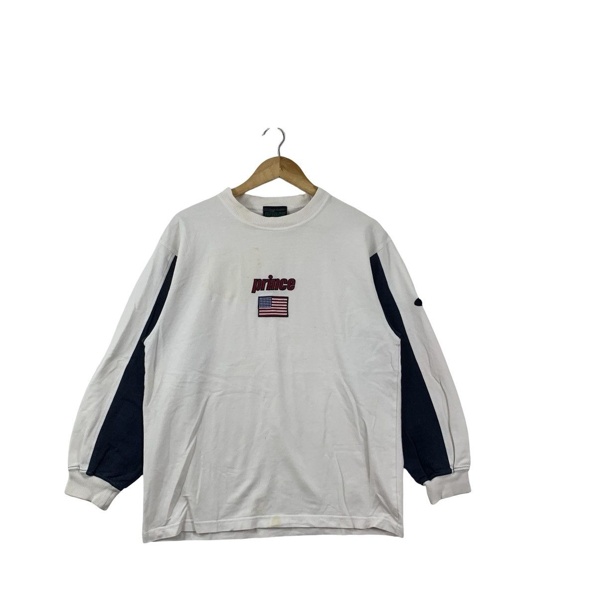 Vintage Logo Sweatshirt Sweater Top National League Size L / US 10 / IT 46 - 3 Thumbnail