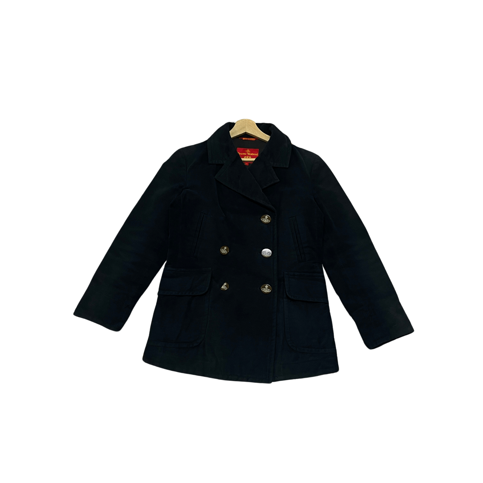 Vivienne Westwood Vintage Vivienne Westwood Red Label Double Breasted Peacoat Size S / US 4 / IT 40 - 1 Thumbnail