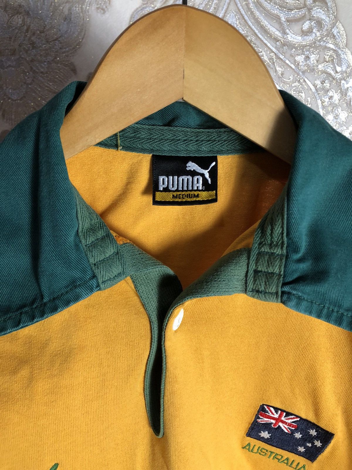 Other VERY RARE PUMA AUSTRALIA RUGBY JERSEY VINTAGE Y2K 90s BLOKE Size US M / EU 48-50 / 2 - 3 Thumbnail