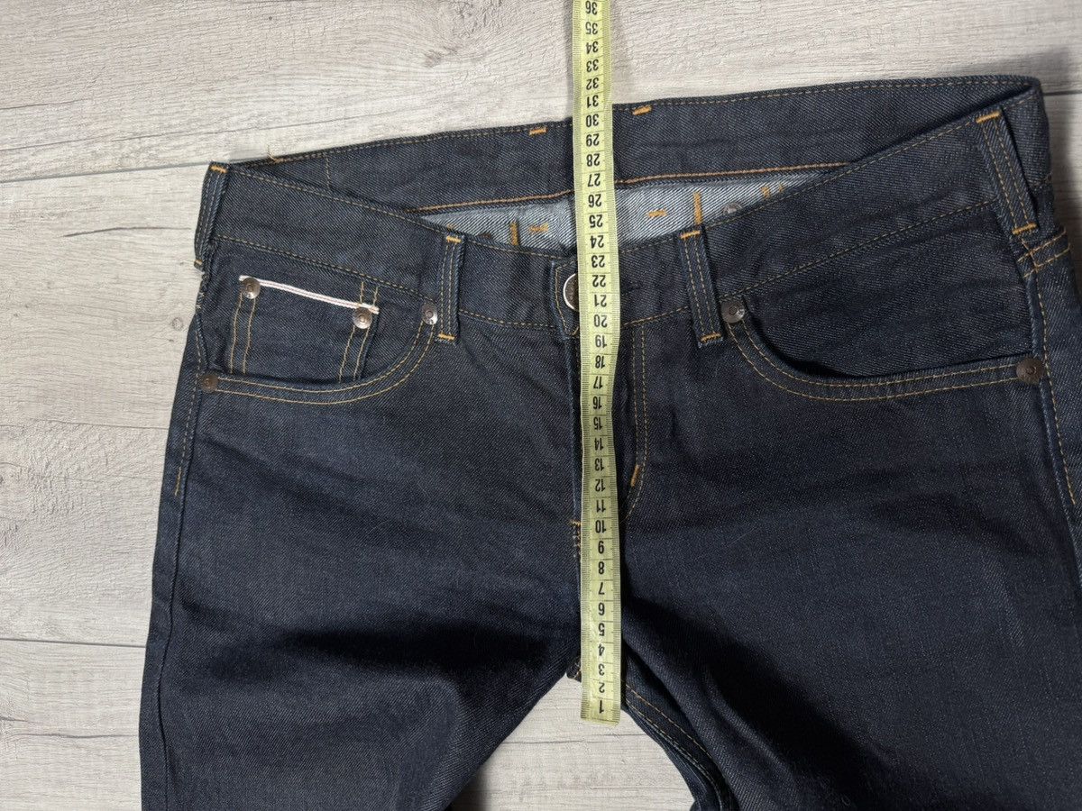 Edwin EDWIN LS555 Made In Japan Vintage Selvedge Navy Jeans Size US 30 / EU 46 - 14 Thumbnail