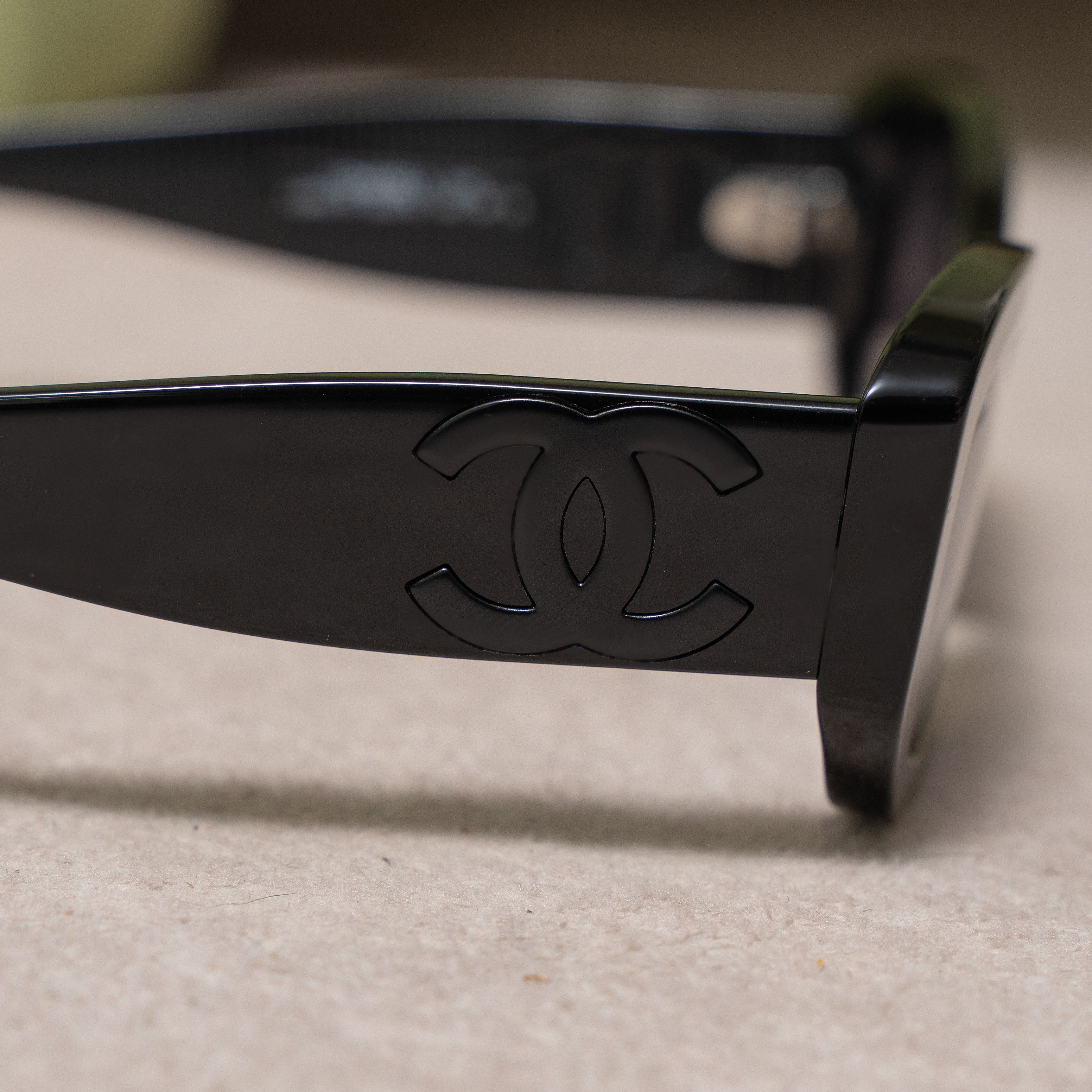 Chanel CHANEL 0CH5493 C888T8 Sunglasses BLACK Size ONE SIZE - 3 Thumbnail
