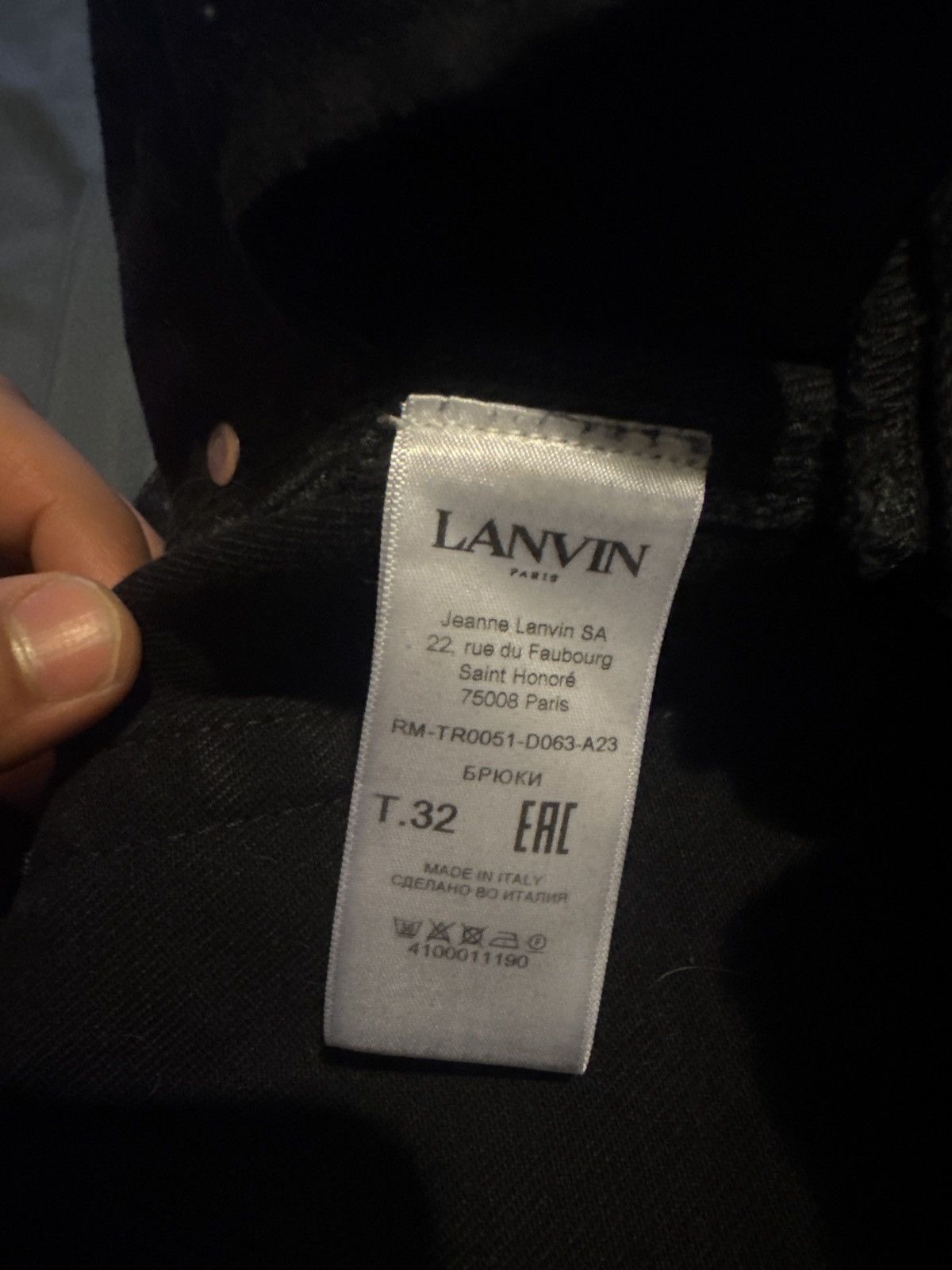 Lanvin Lanvin twisted flare jeans Size US 32 / EU 48 - 4 Thumbnail